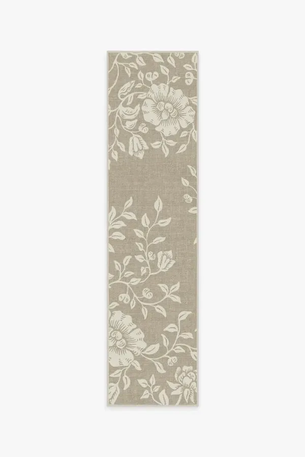 Runner Area Rug Machine Washable - Natural Stone