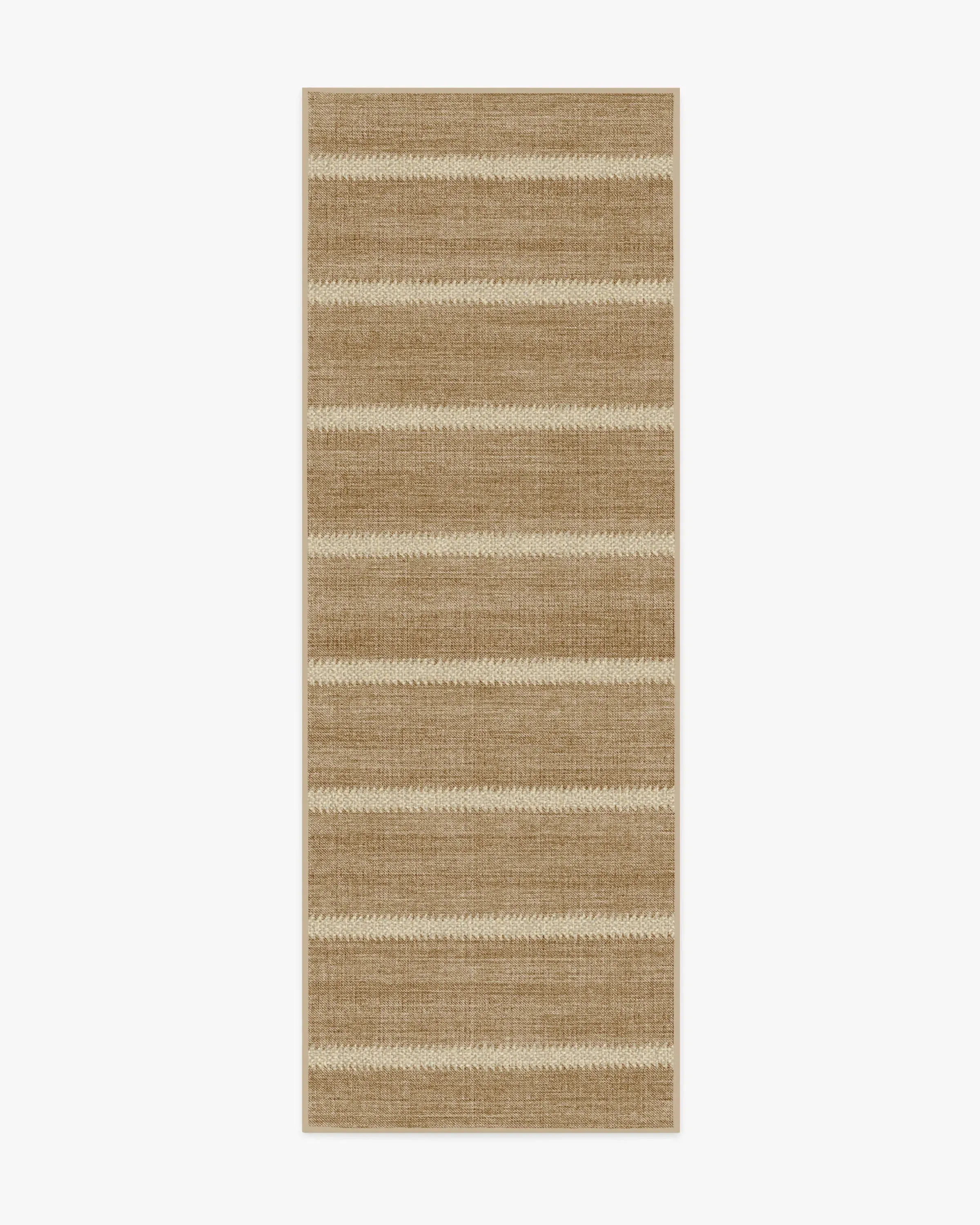Runner Area Rug Machine Washable - Natural