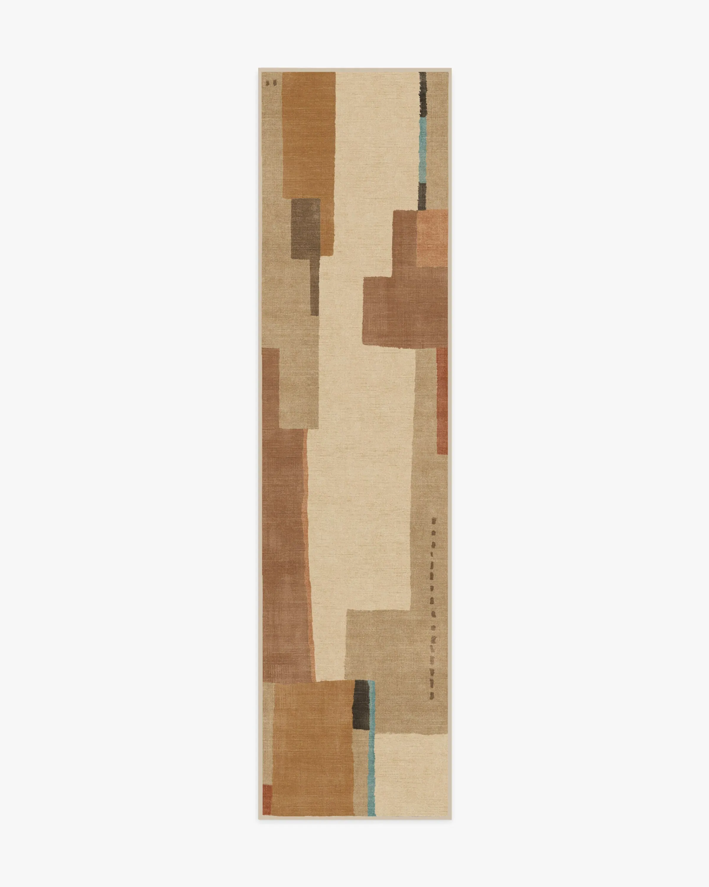 Runner Area Rug Machine Washable - Natural