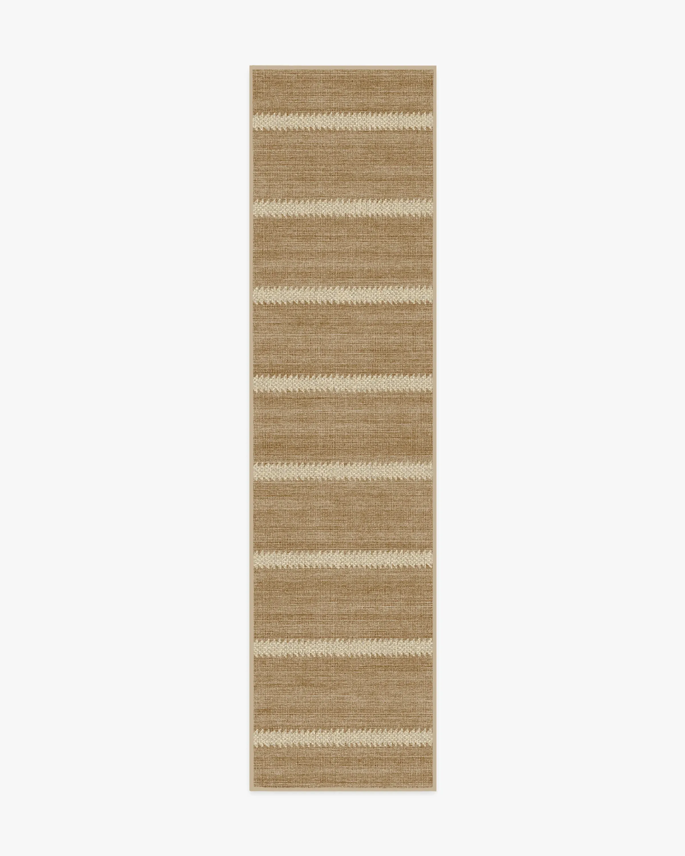 Runner Area Rug Machine Washable - Natural