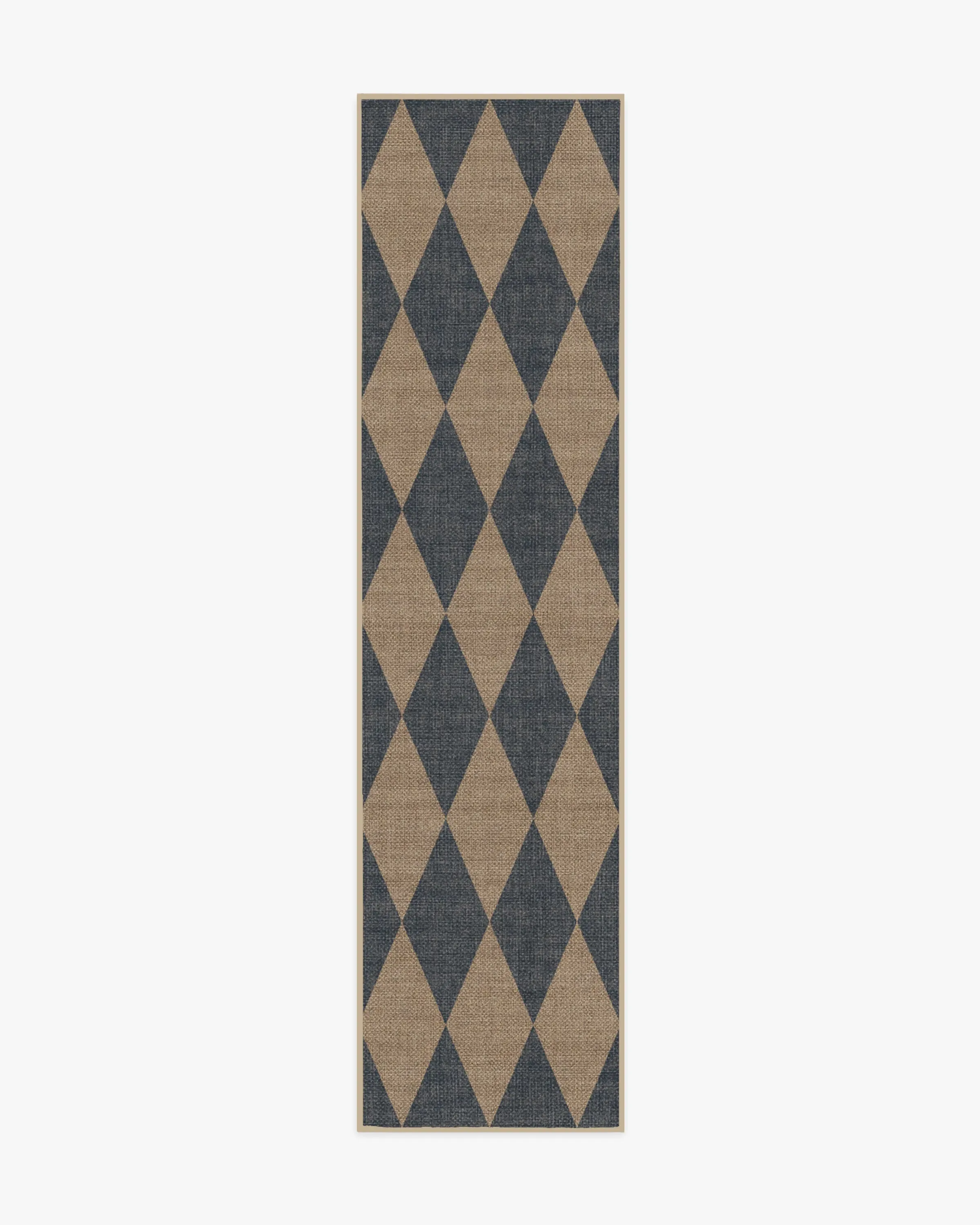 Runner Area Rug Machine Washable - Navy, Polyester