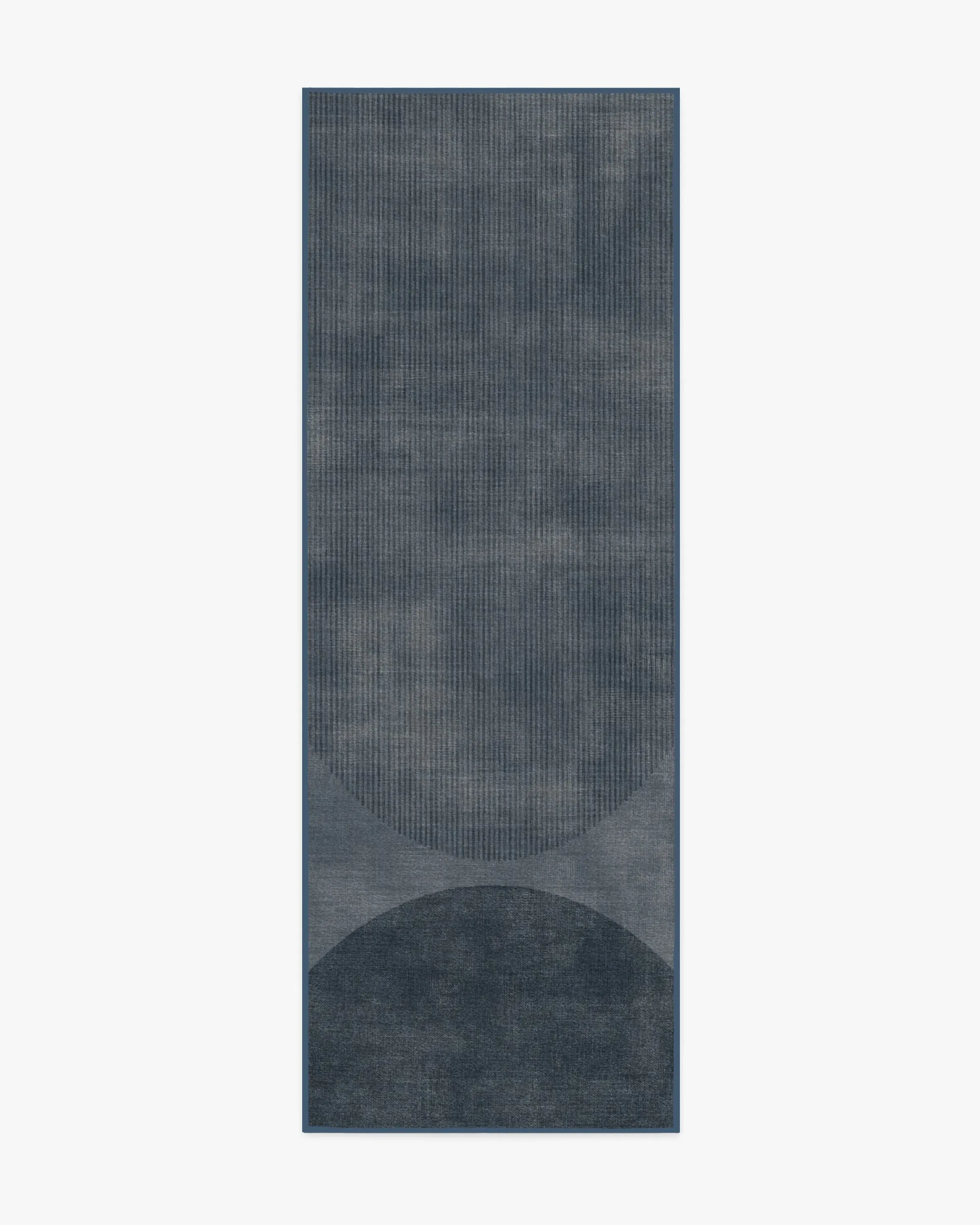 Runner Area Rug Machine Washable - Navy