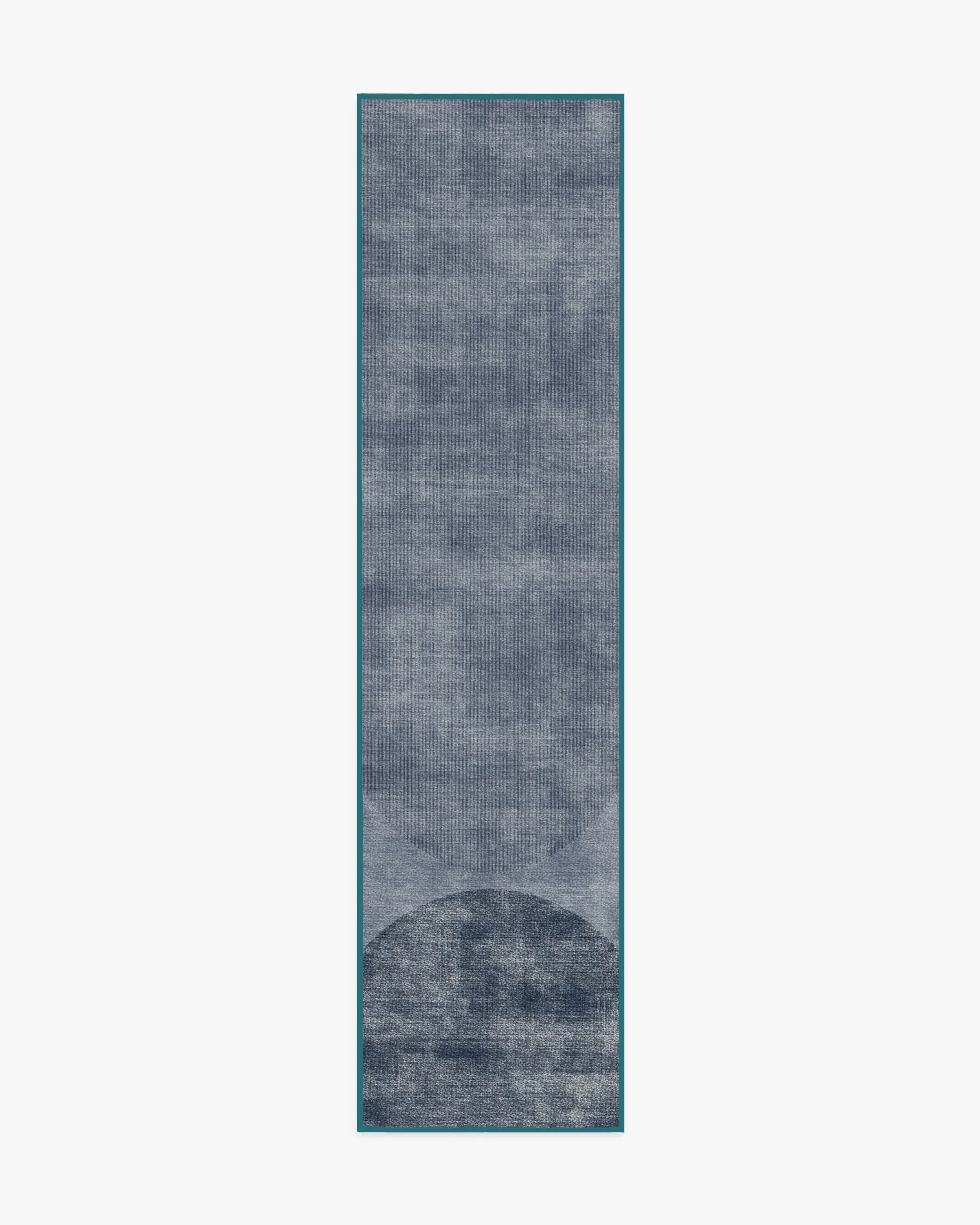 Runner Area Rug Machine Washable - Navy