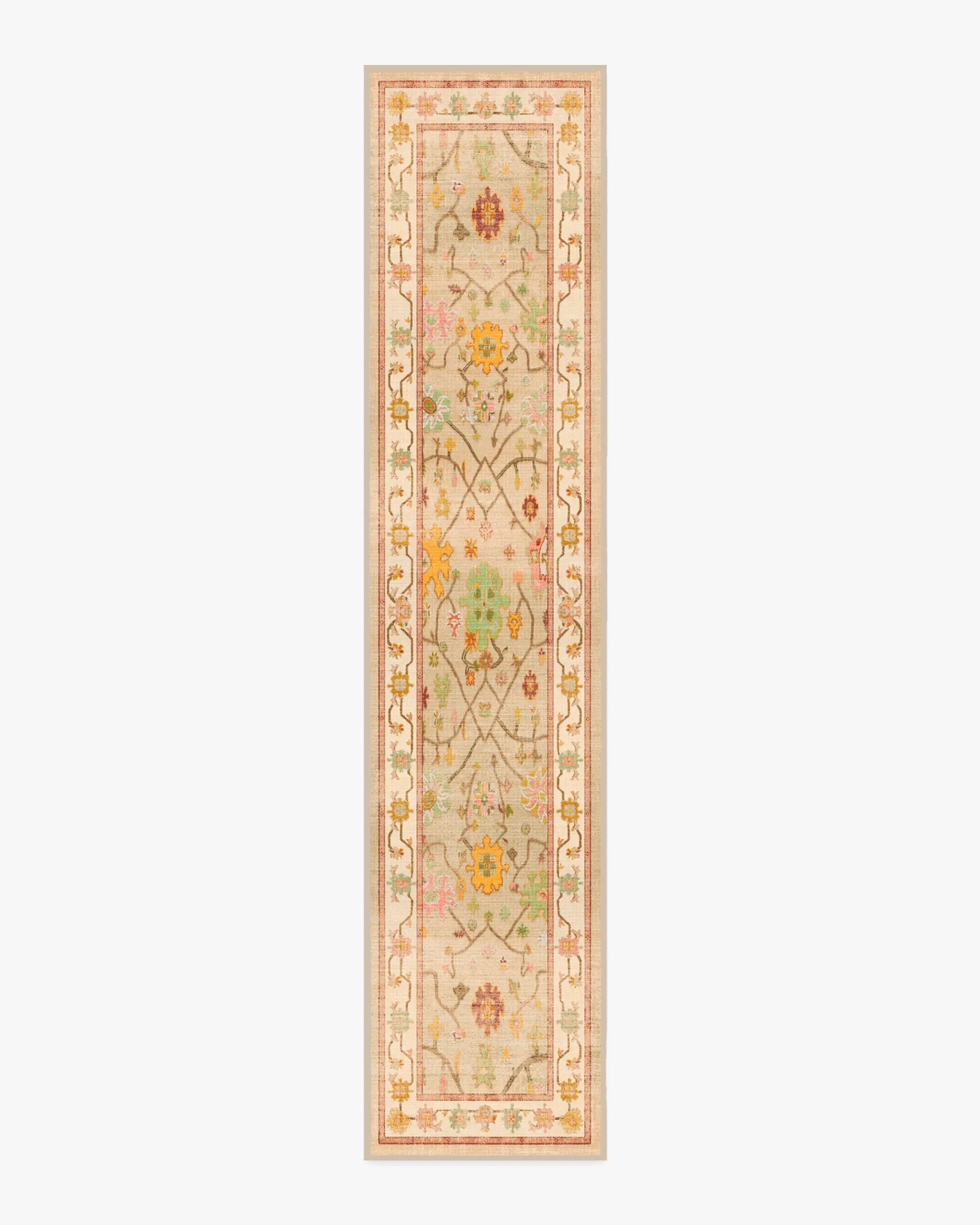 Runner Area Rug Machine Washable - Neutral