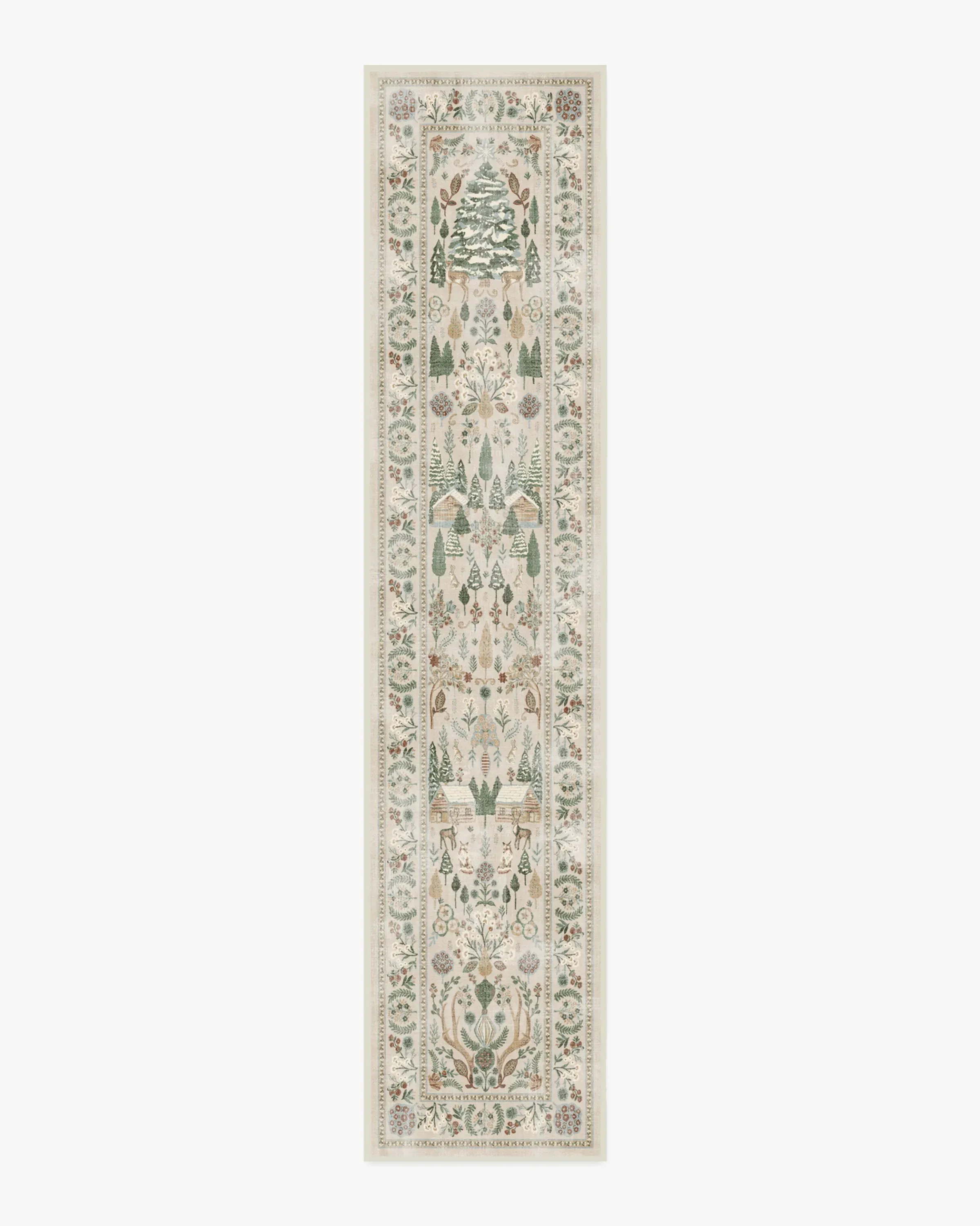Runner Area Rug Machine Washable - Neutral