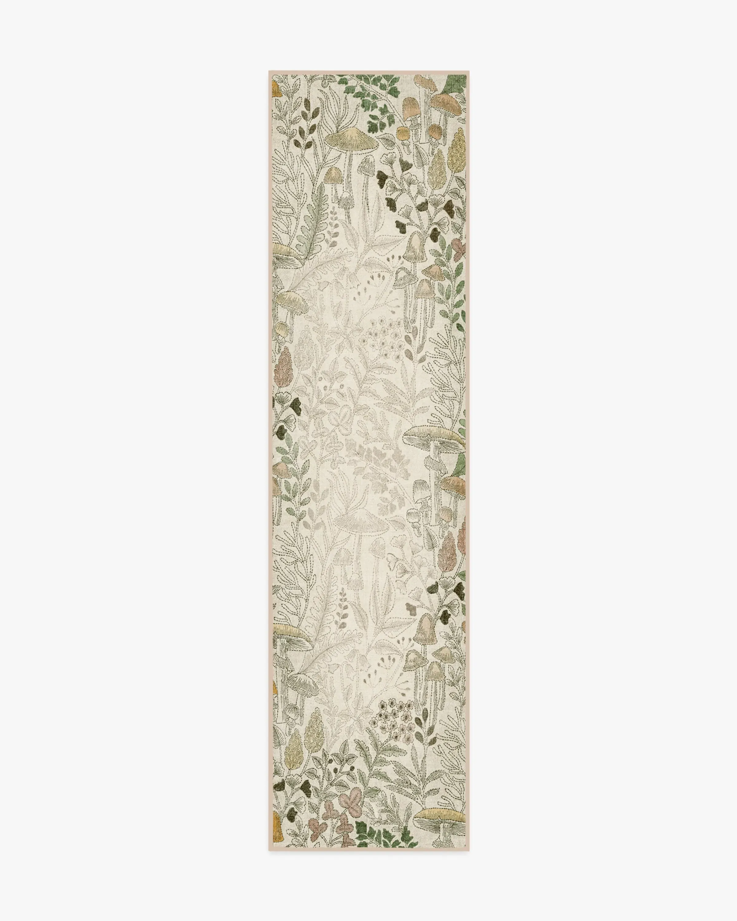 Runner Area Rug Machine Washable - Neutral