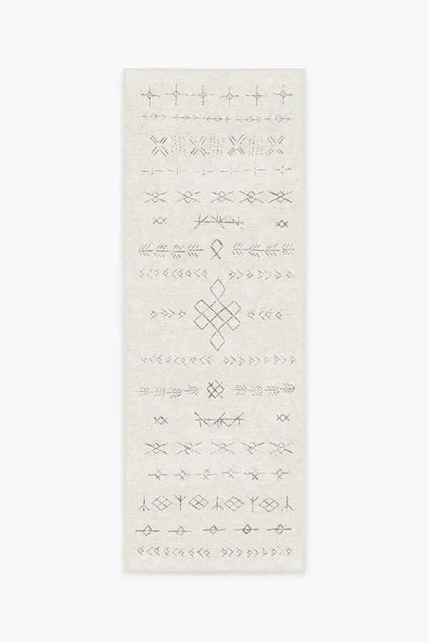 Runner Area Rug Machine Washable - Off White