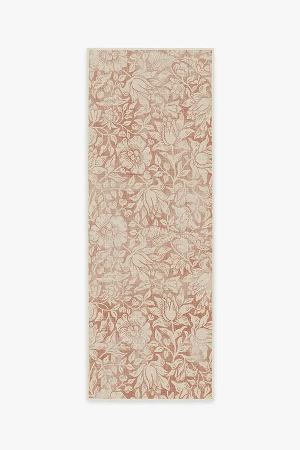 Runner Area Rug Machine Washable - Orange