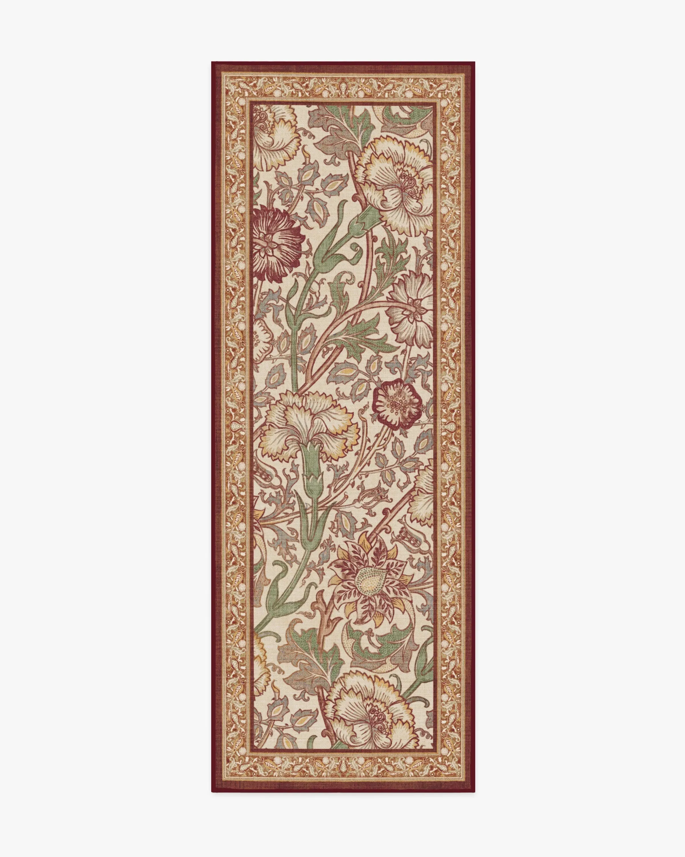Runner Area Rug Machine Washable - Pink