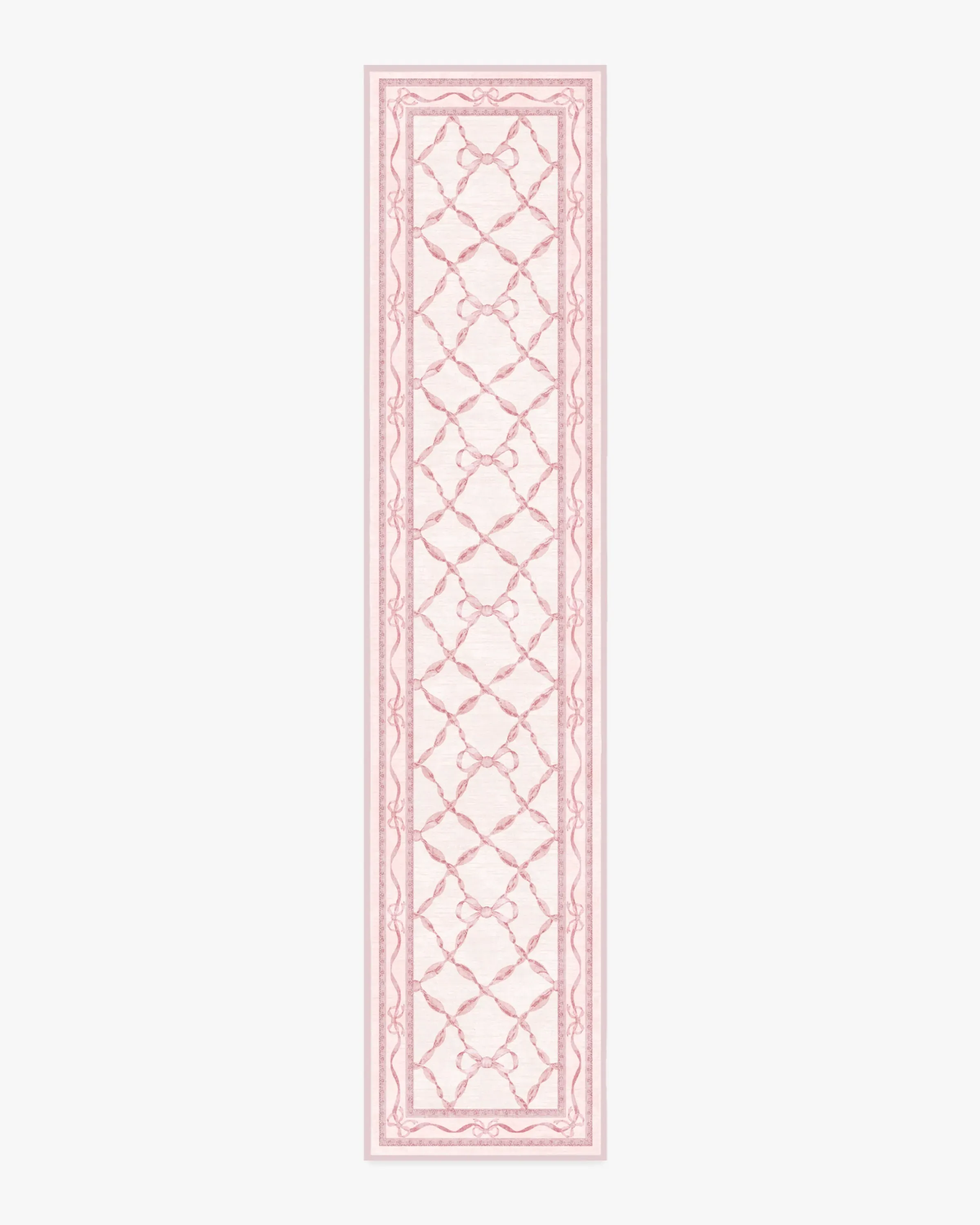 Runner Area Rug Machine Washable - Pink
