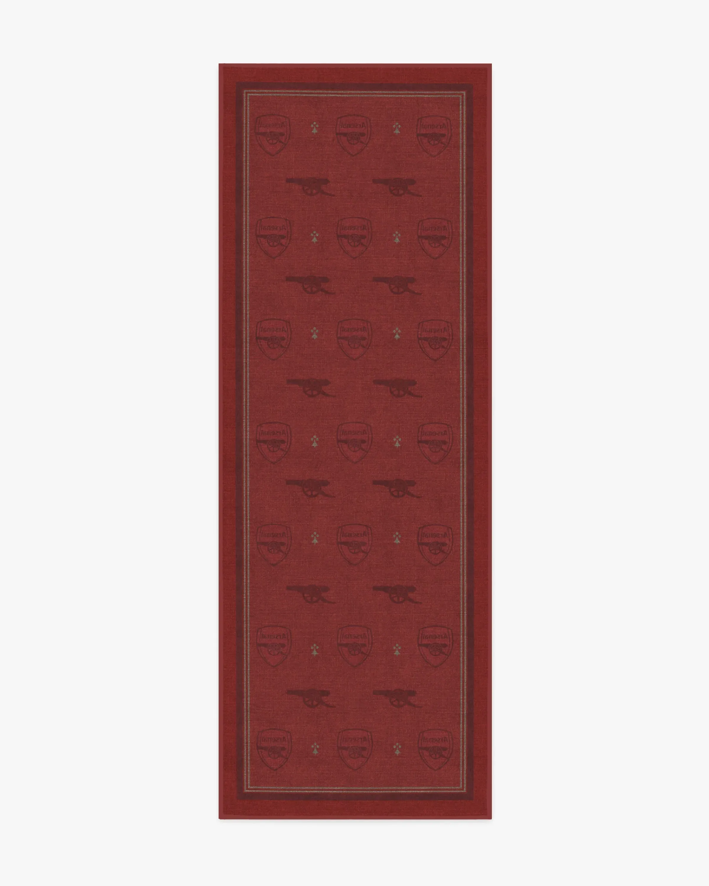 Runner Area Rug Machine Washable - Red