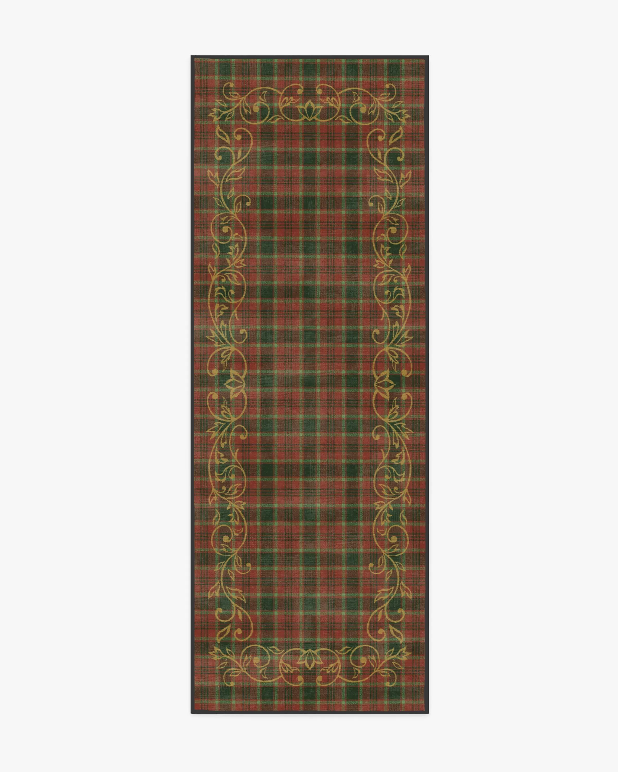 Runner Area Rug Machine Washable - Red
