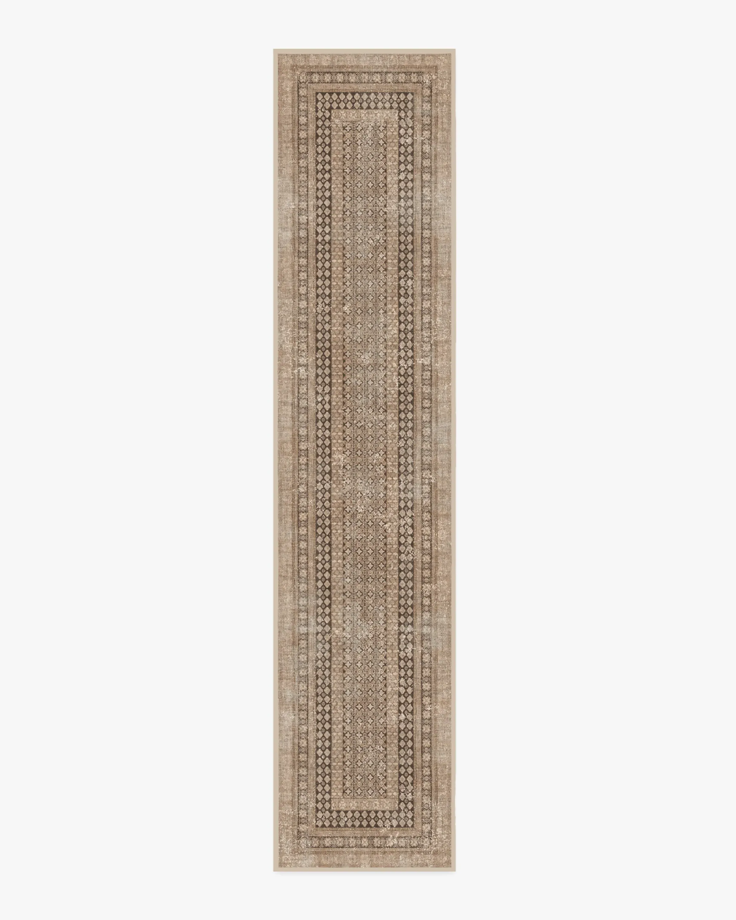 Runner Area Rug Machine Washable - Rose Gold