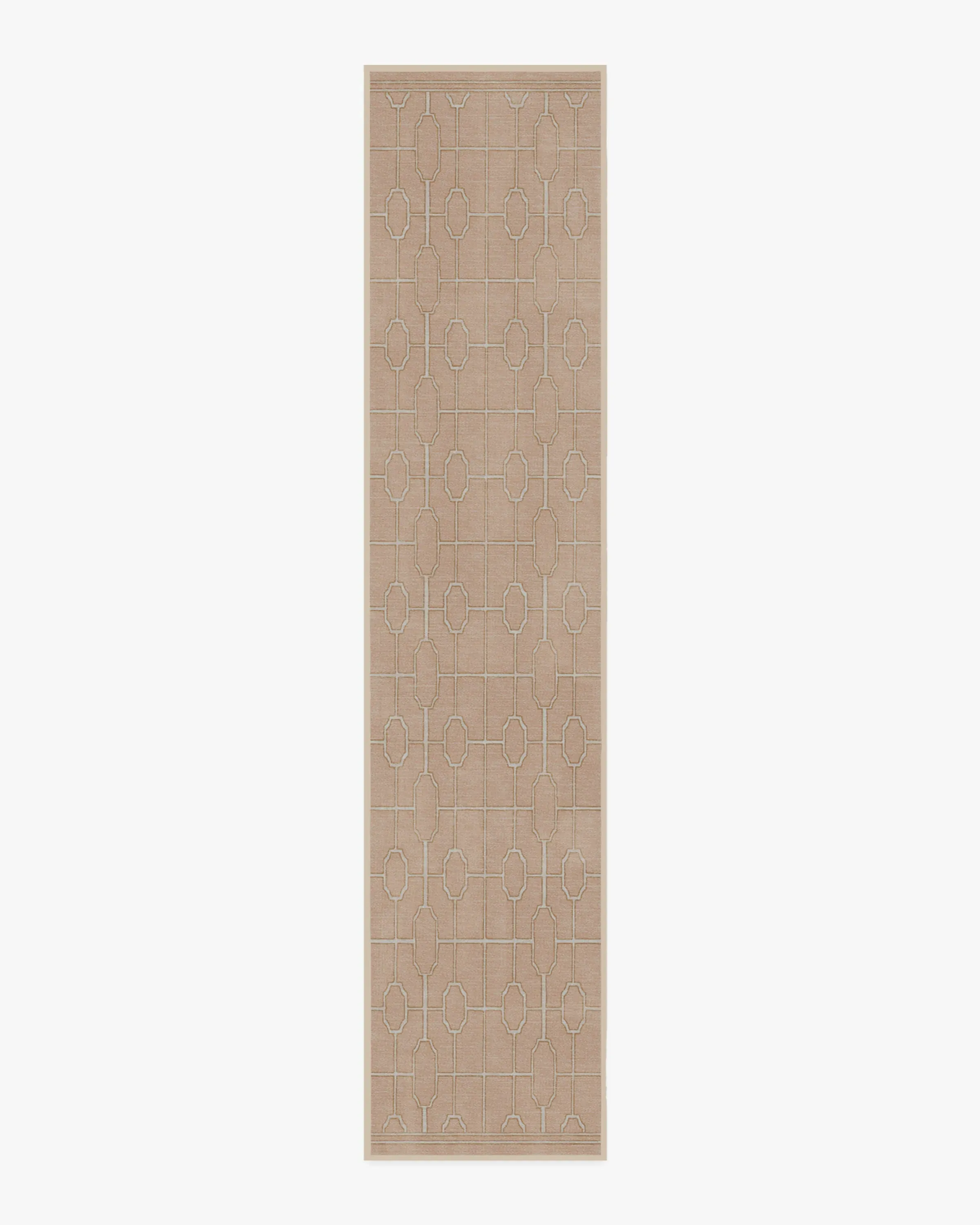 Runner Area Rug Machine Washable - Rose Gold