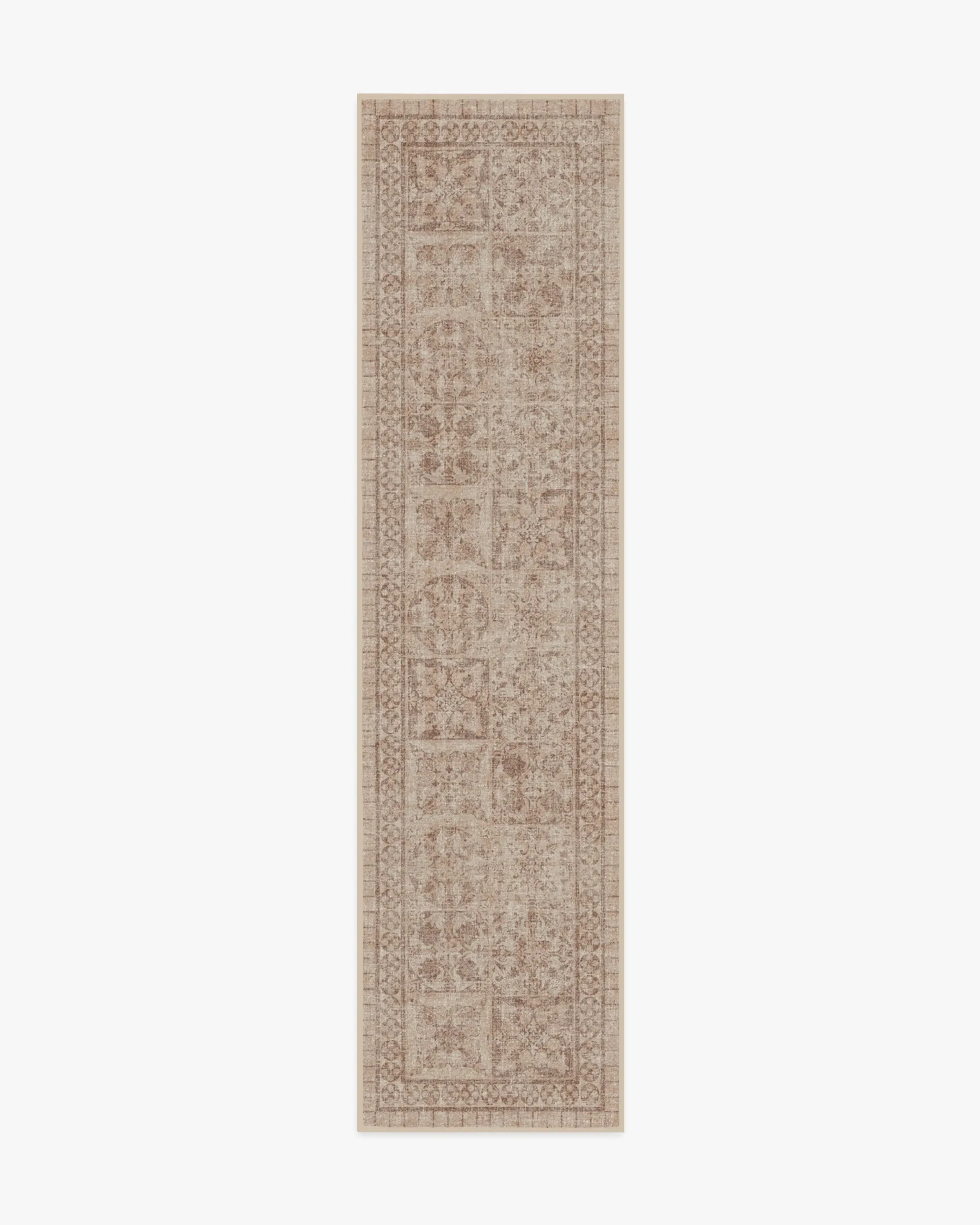 Runner Area Rug Machine Washable - Rose Gold
