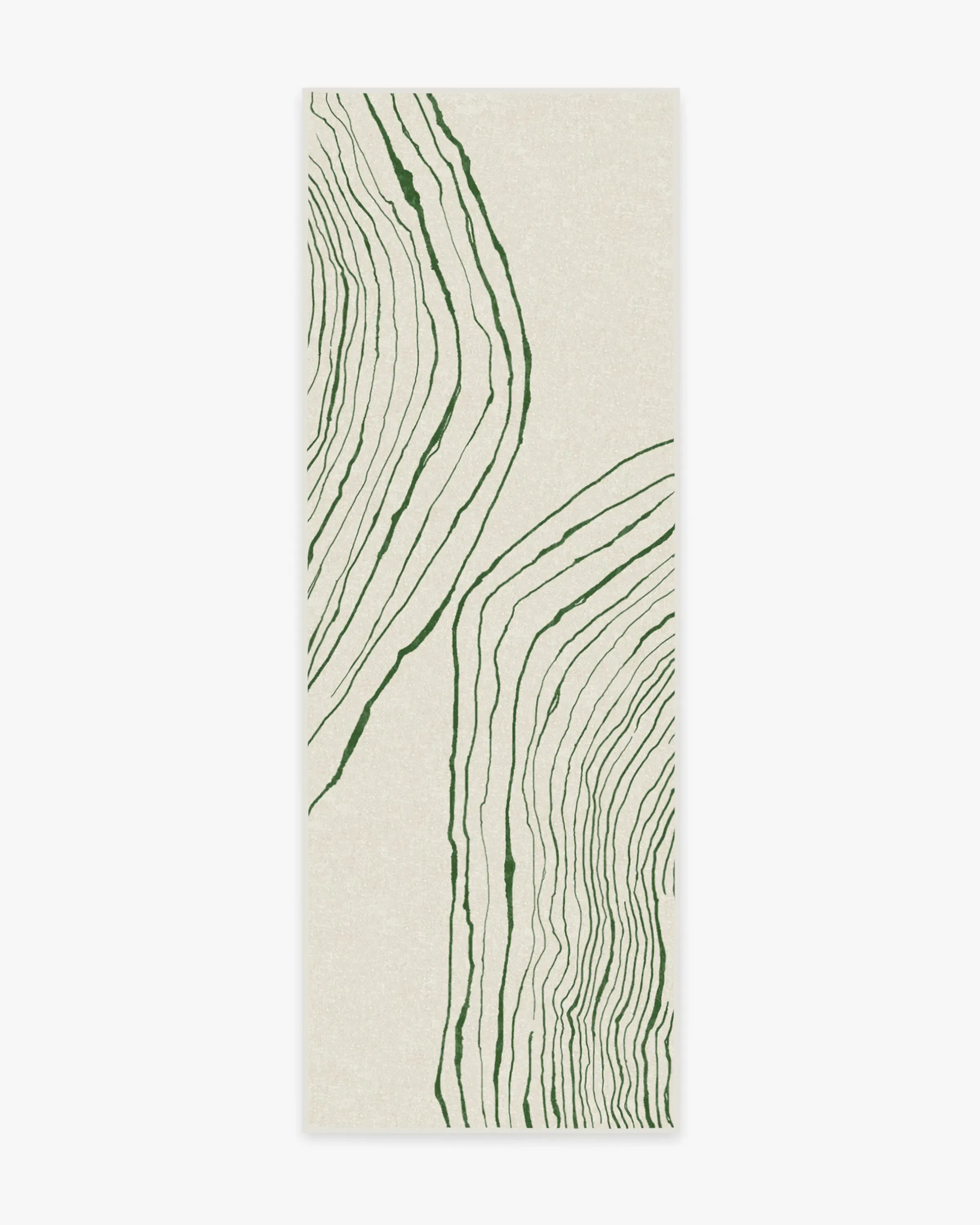 Runner Area Rug Machine Washable - Sage, Chenille