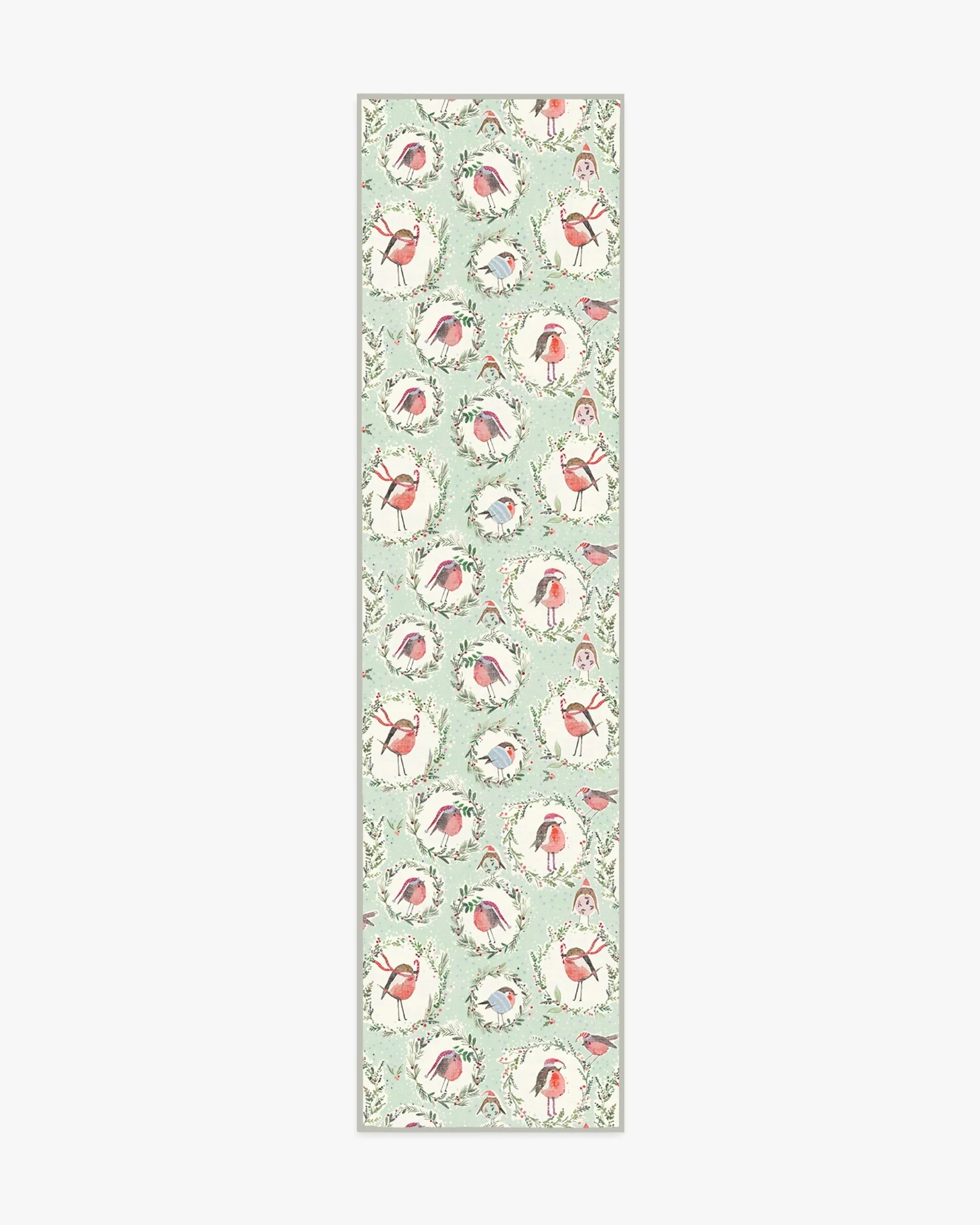 Runner Area Rug Machine Washable - Sage Green