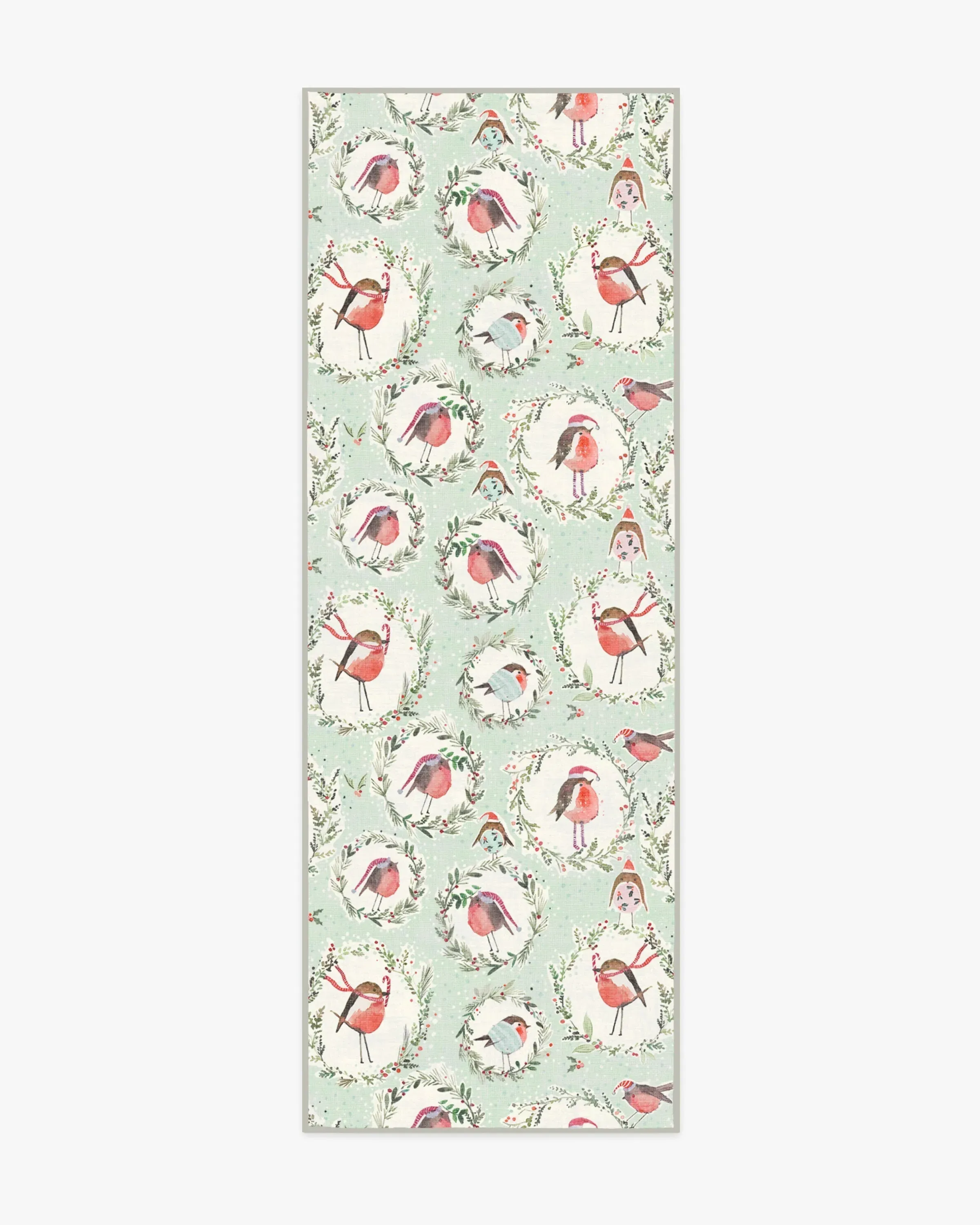 Runner Area Rug Machine Washable - Sage Green image