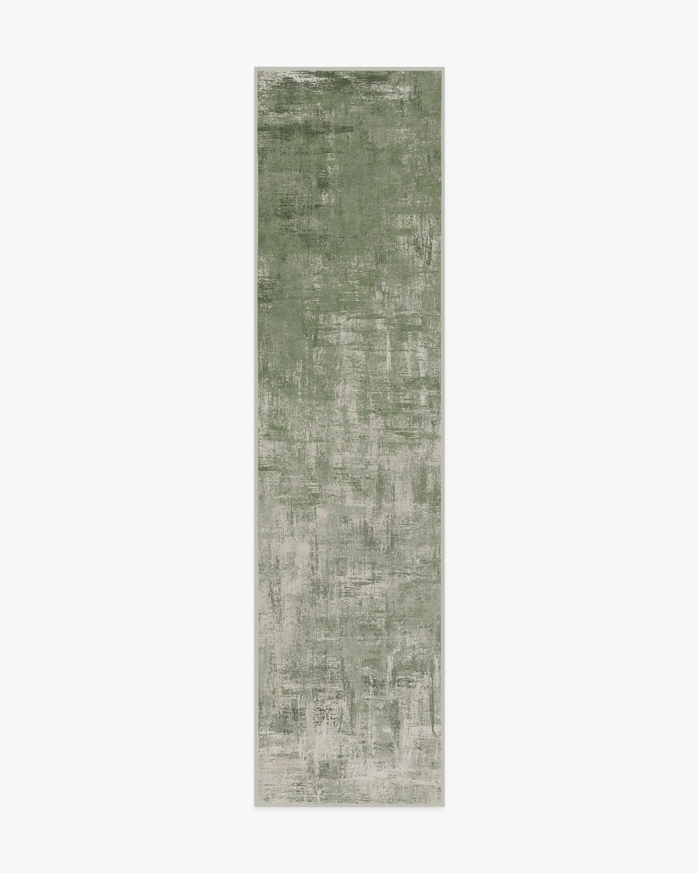 Runner Area Rug Machine Washable - Sage Green