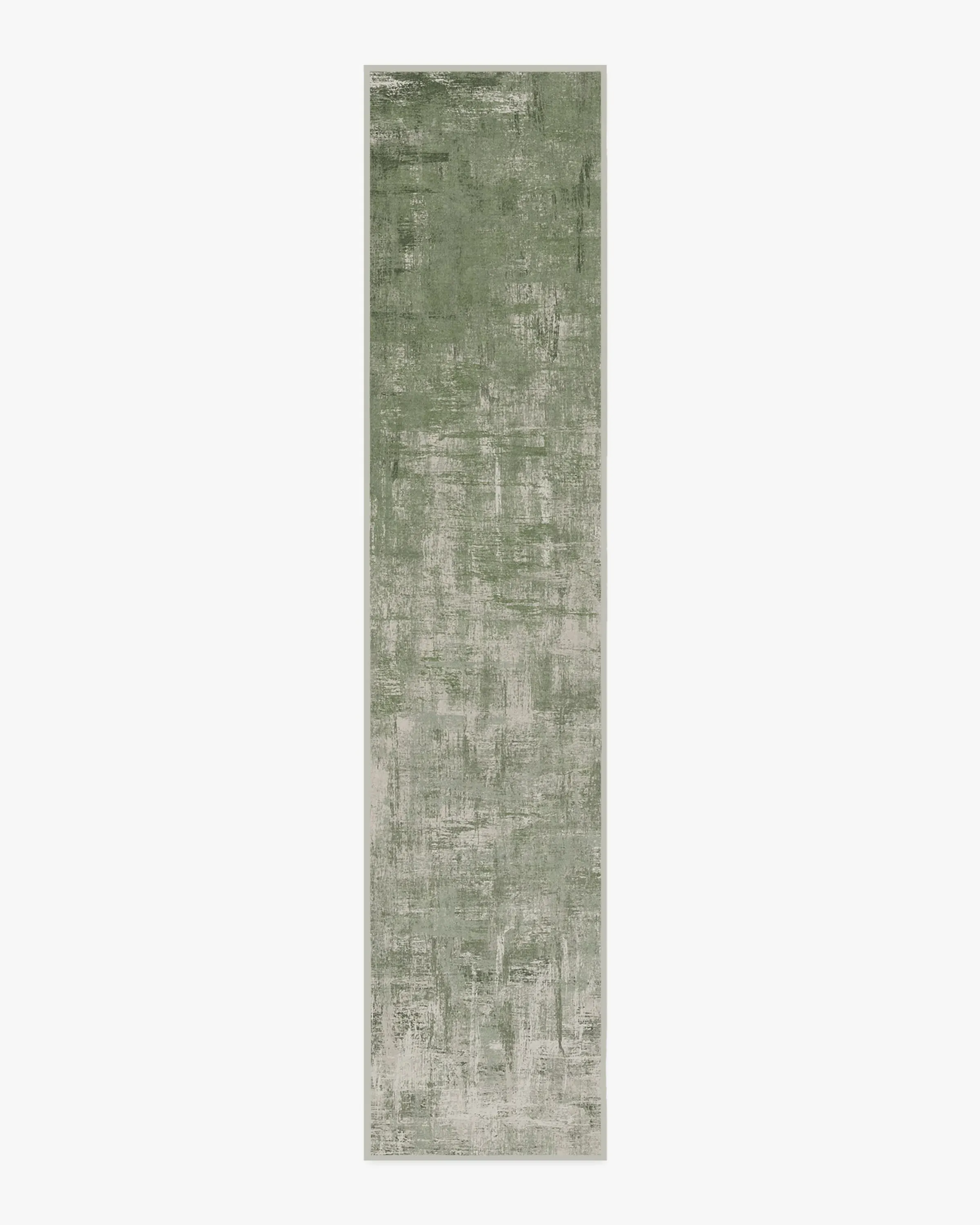 Runner Area Rug Machine Washable - Sage Green