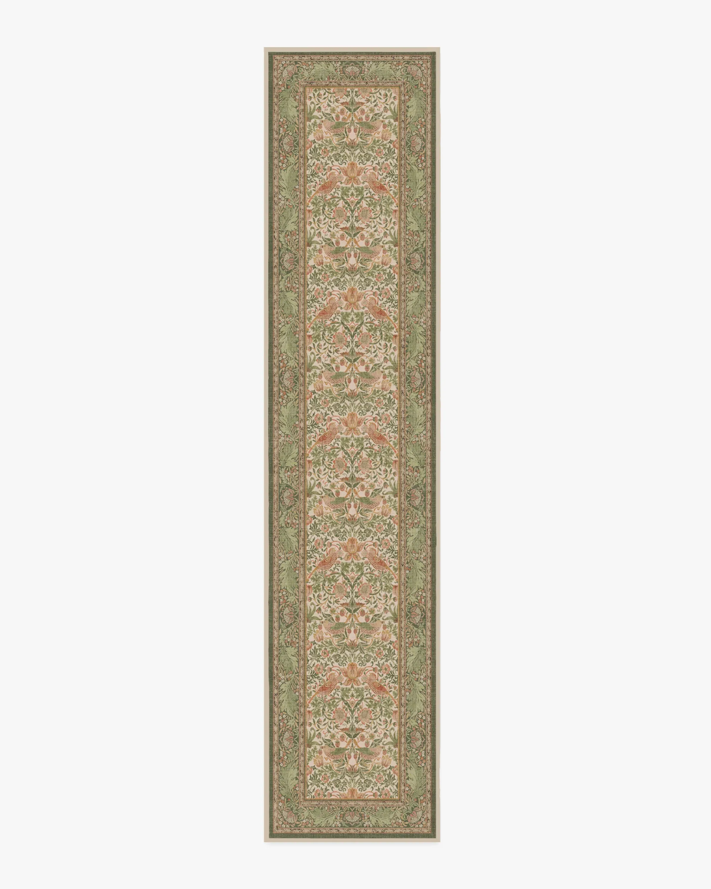 Runner Area Rug Machine Washable - Sage & Rose