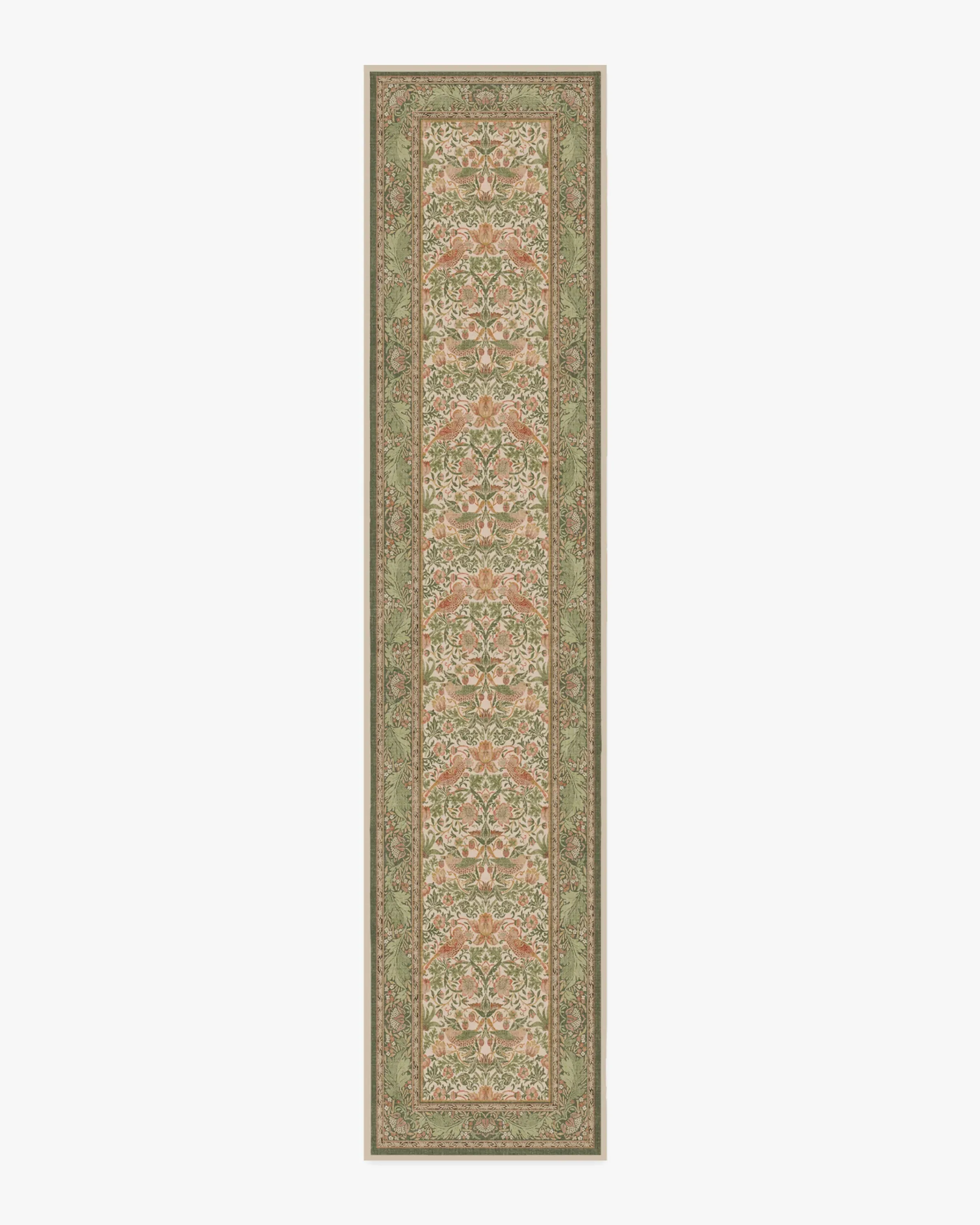 Runner Area Rug Machine Washable - Sage & Rose