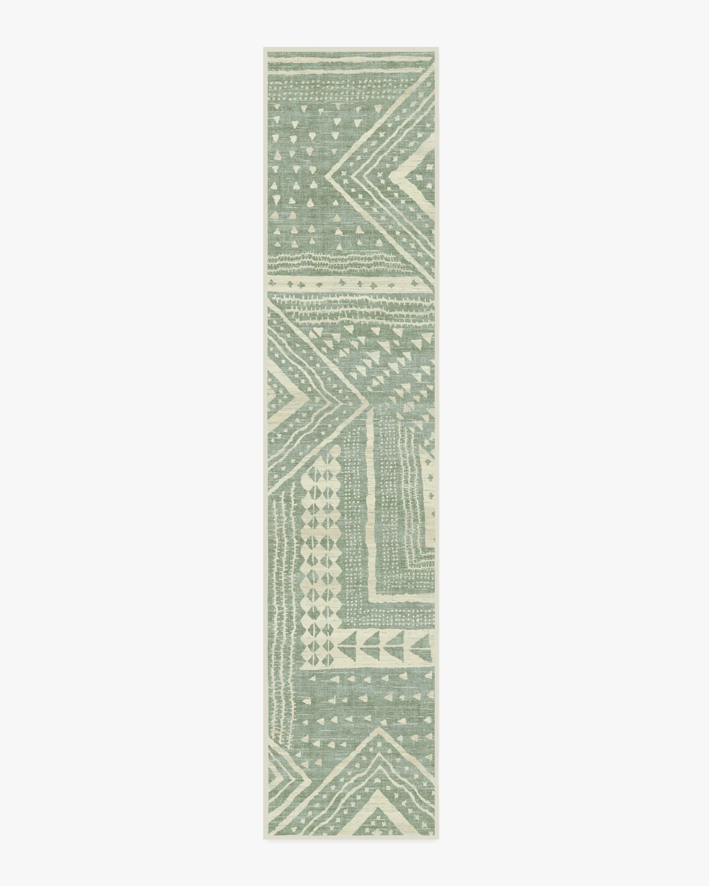 Runner Area Rug Machine Washable - Sage