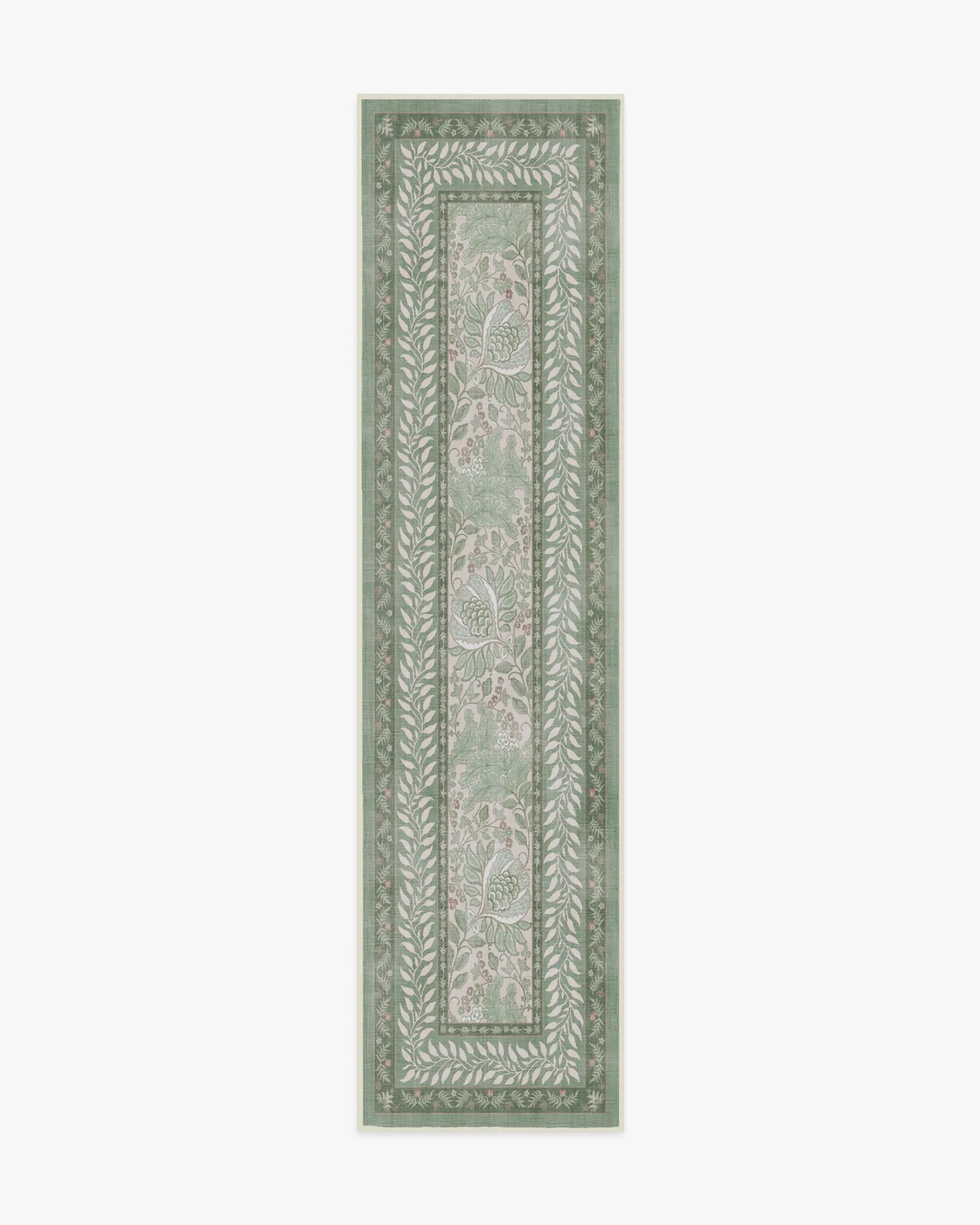 Runner Area Rug Machine Washable - Sage