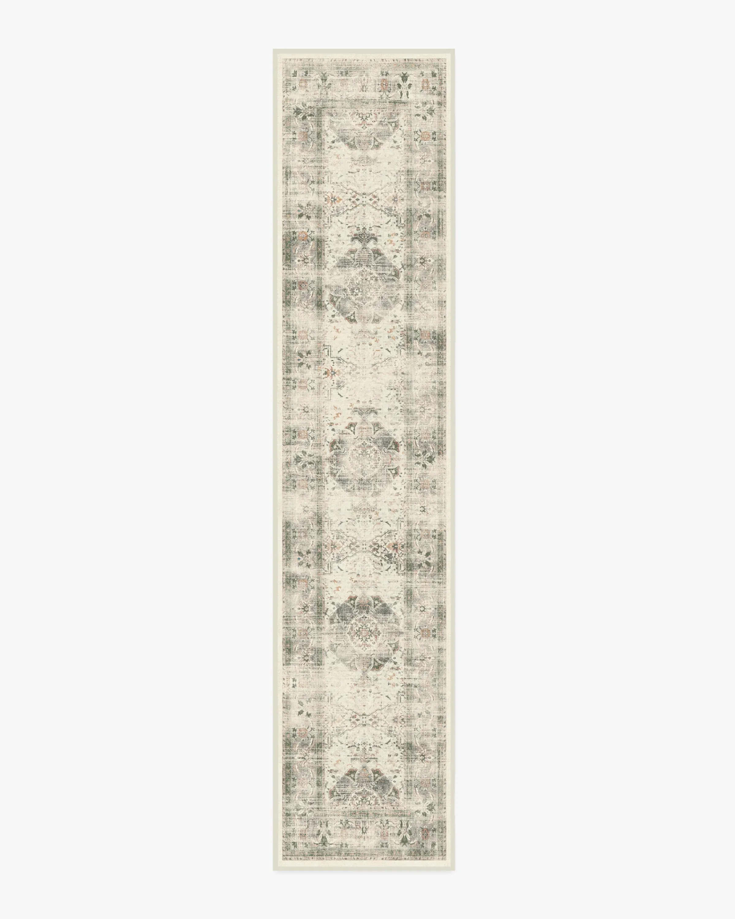 Runner Area Rug Machine Washable - Sage