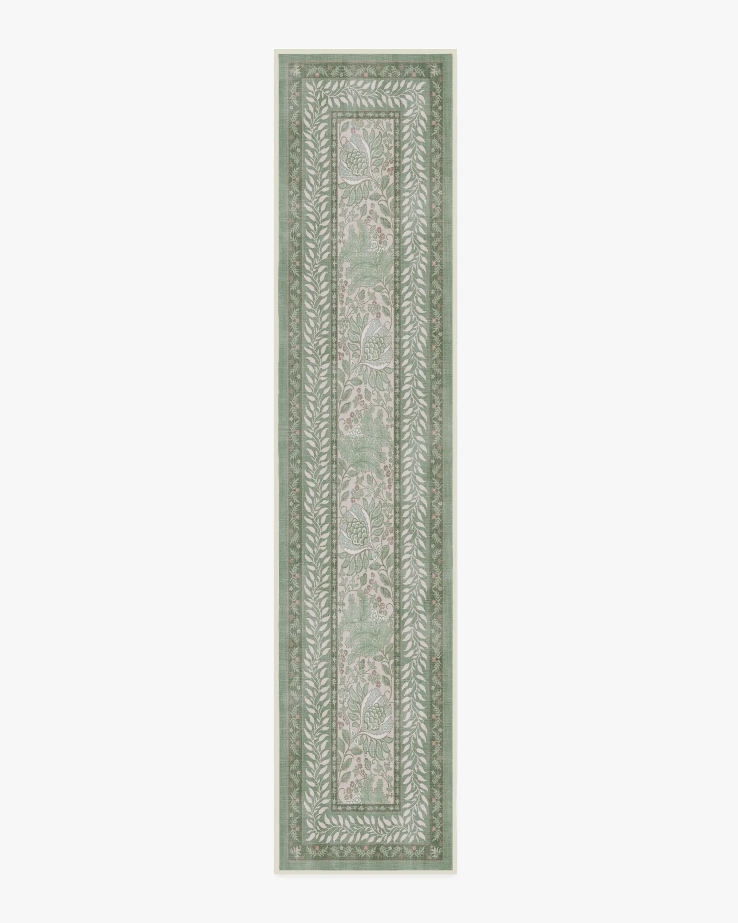 Runner Area Rug Machine Washable - Sage