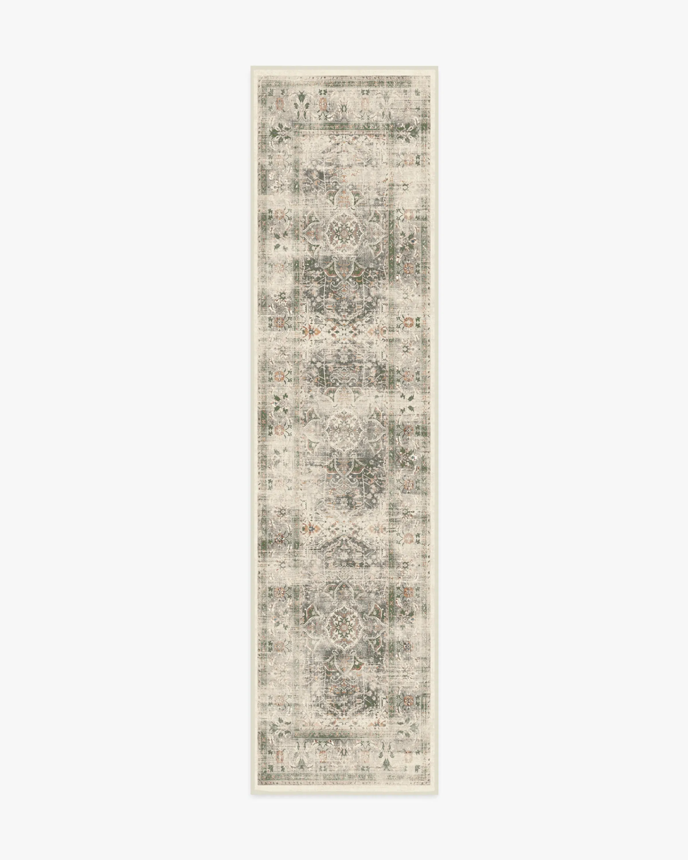 Runner Area Rug Machine Washable - Sage