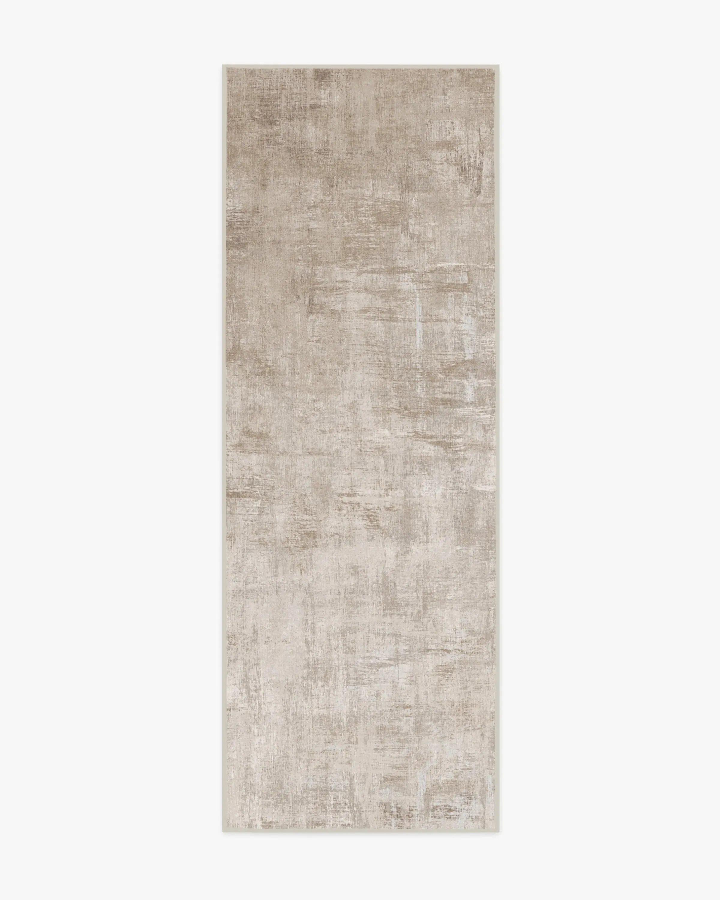 Runner Area Rug Machine Washable - Taupe image