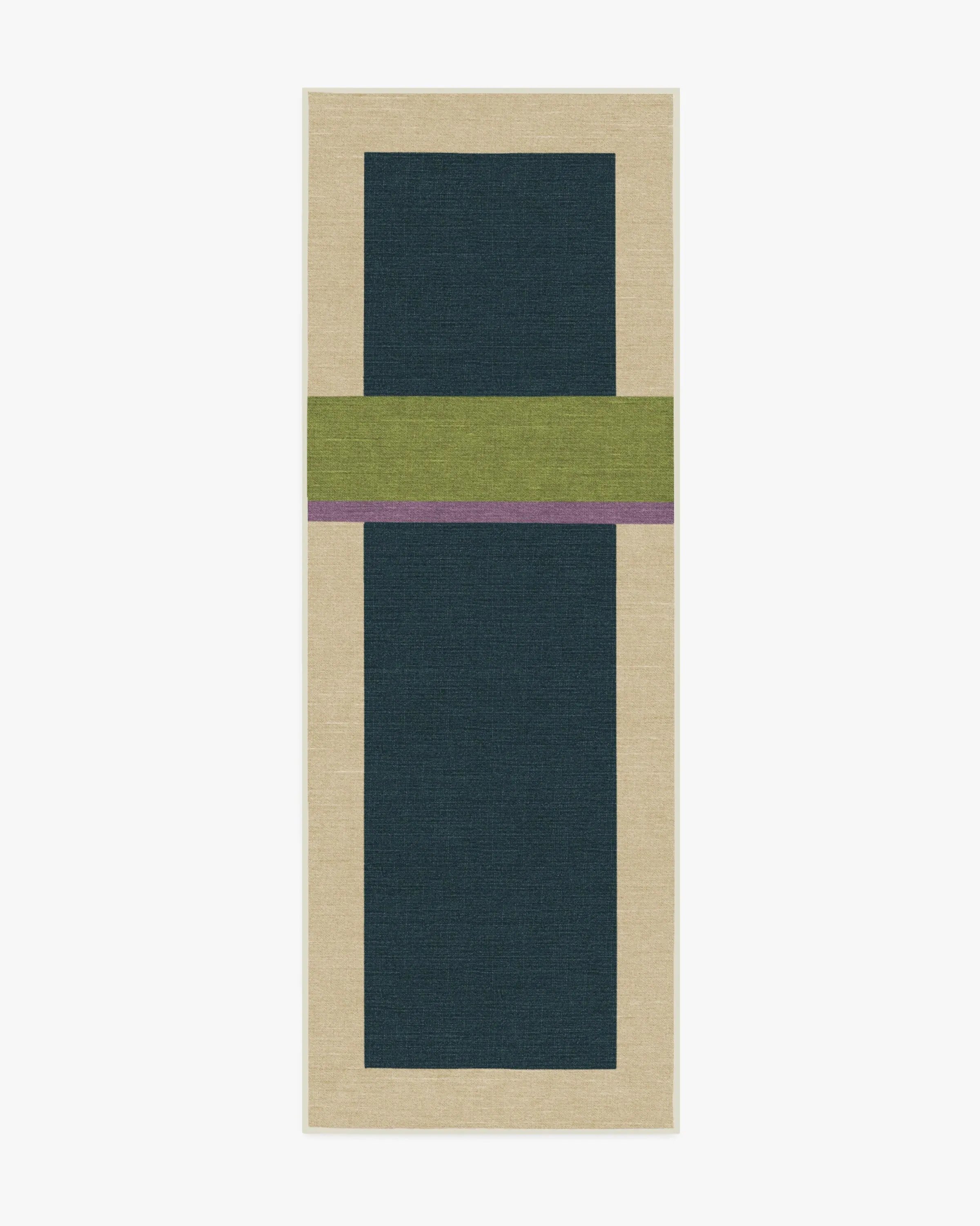 Runner Area Rug Machine Washable - Teal