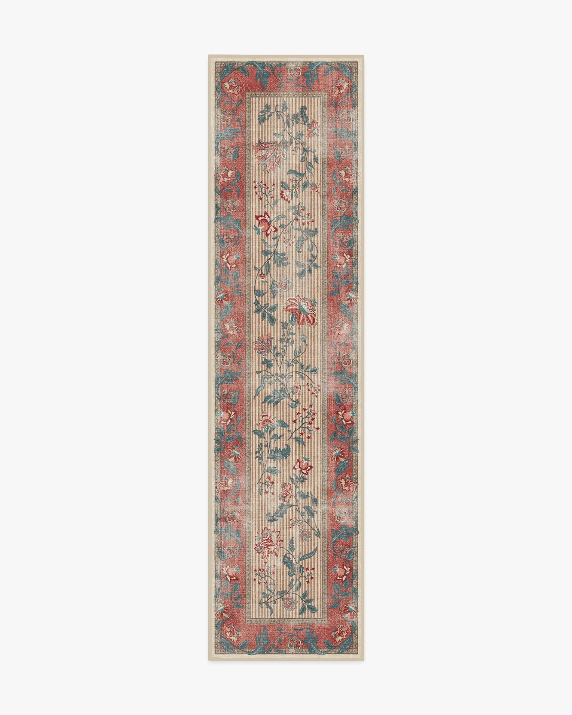 Runner Area Rug Machine Washable - Teal