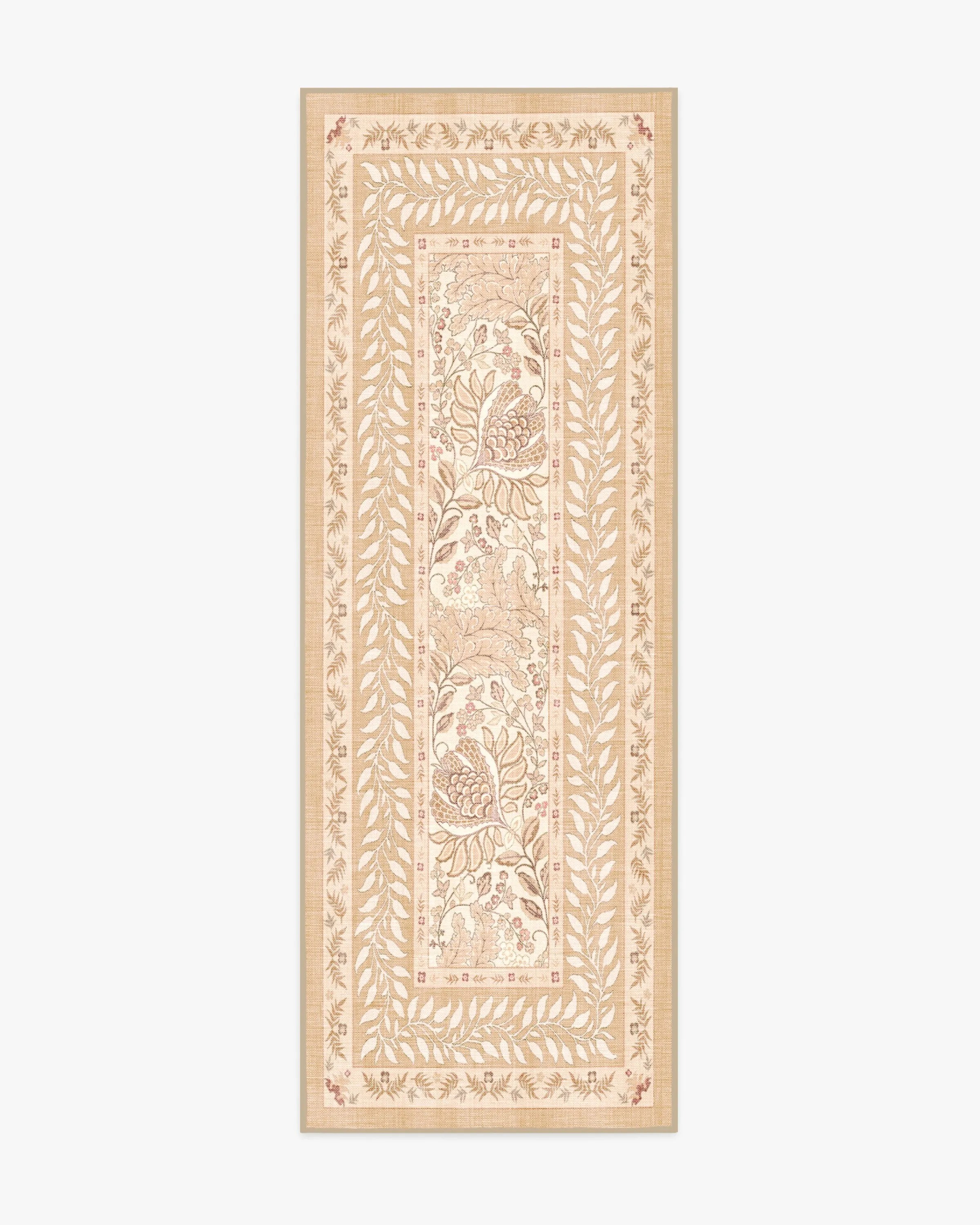 Runner Area Rug Machine Washable - Wheat