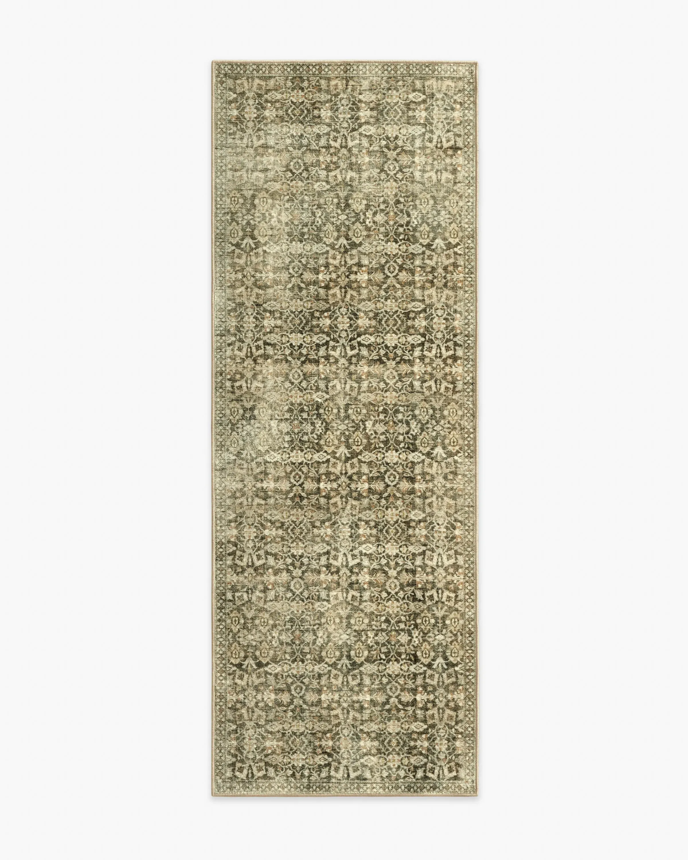 Runner Area Rug Machine Washable - Wheat