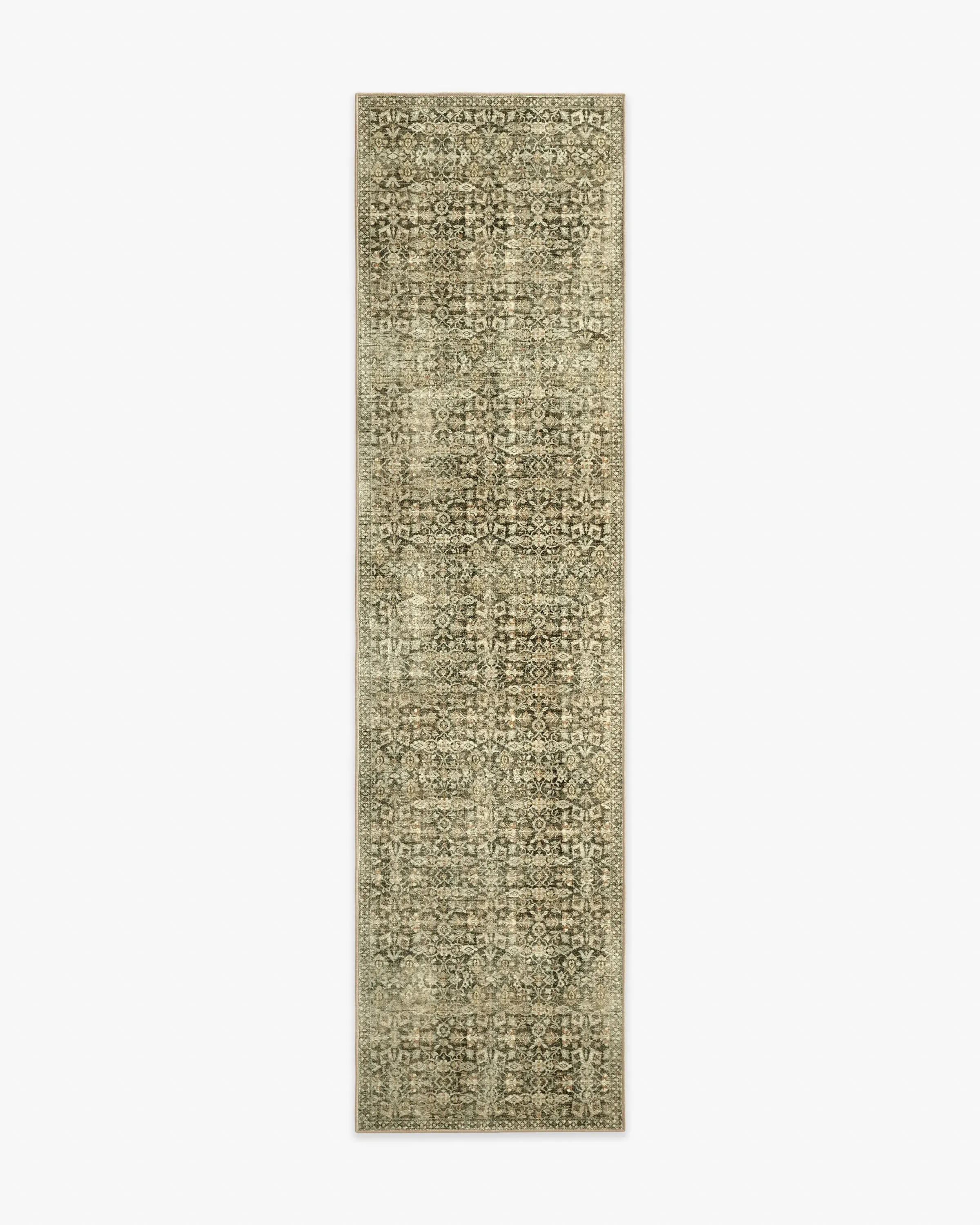 Runner Area Rug Machine Washable - Wheat