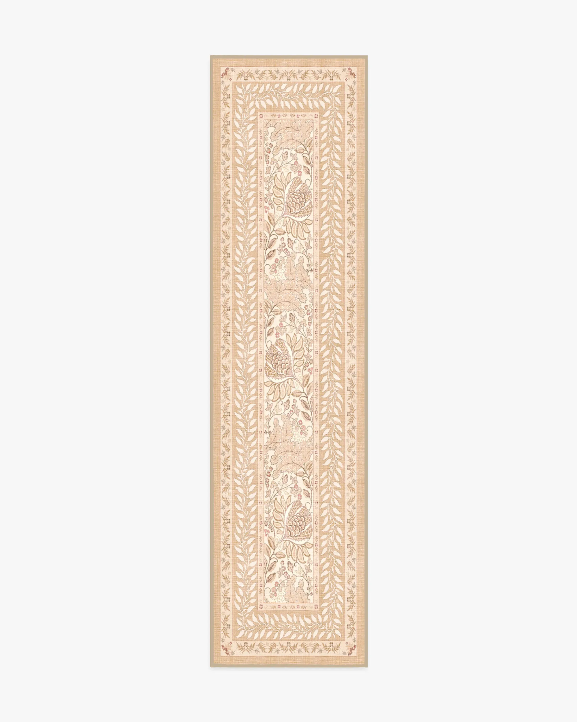Runner Area Rug Machine Washable - Wheat