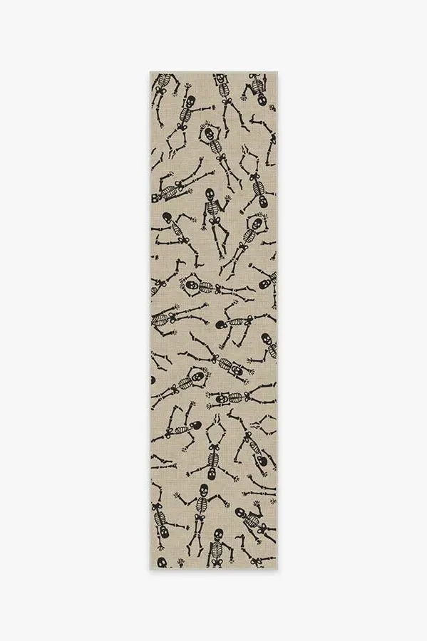 Runner Area Rug Machine Washable - White, Chenille