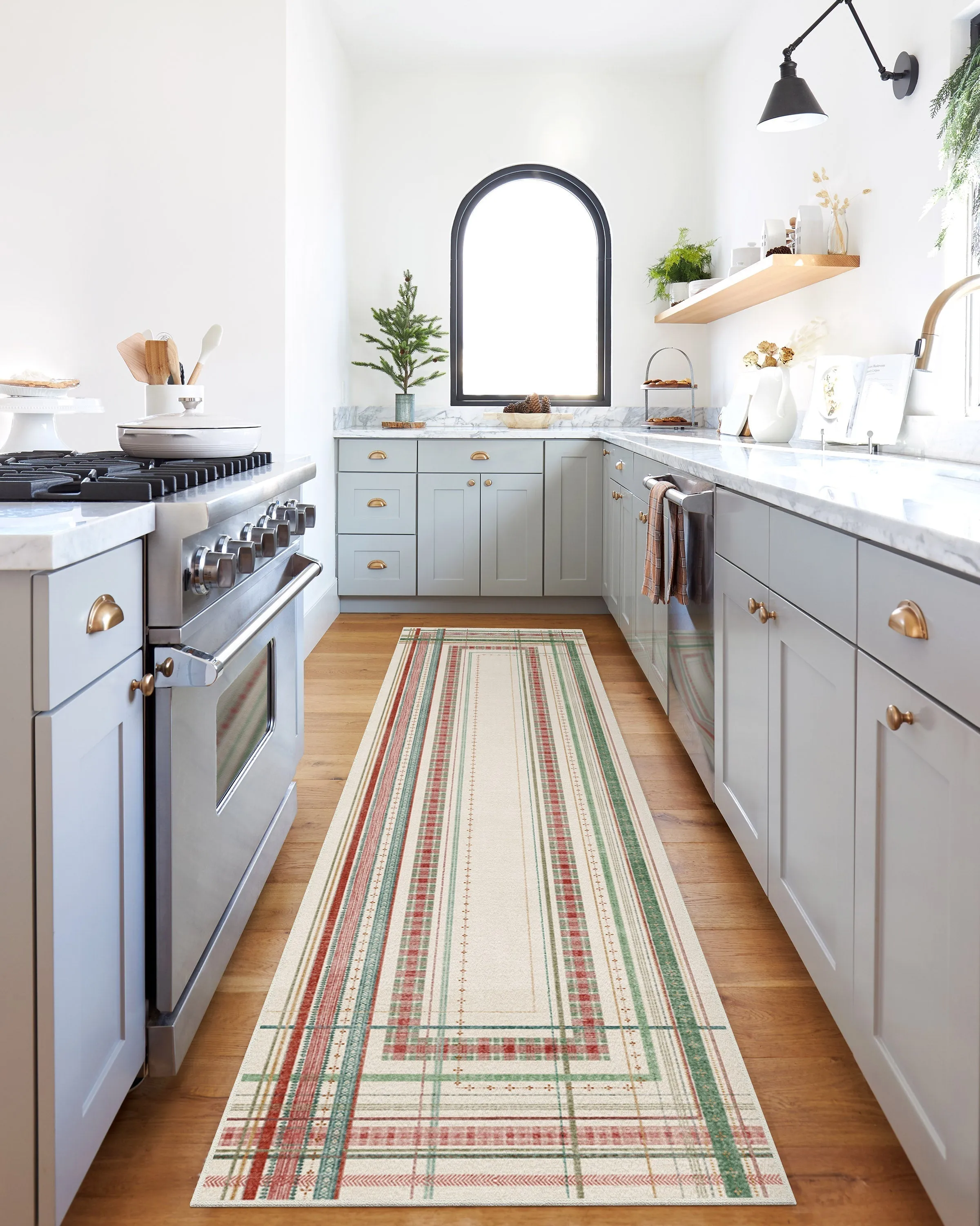 Runner Machine Washable Area Rug - Multicolor