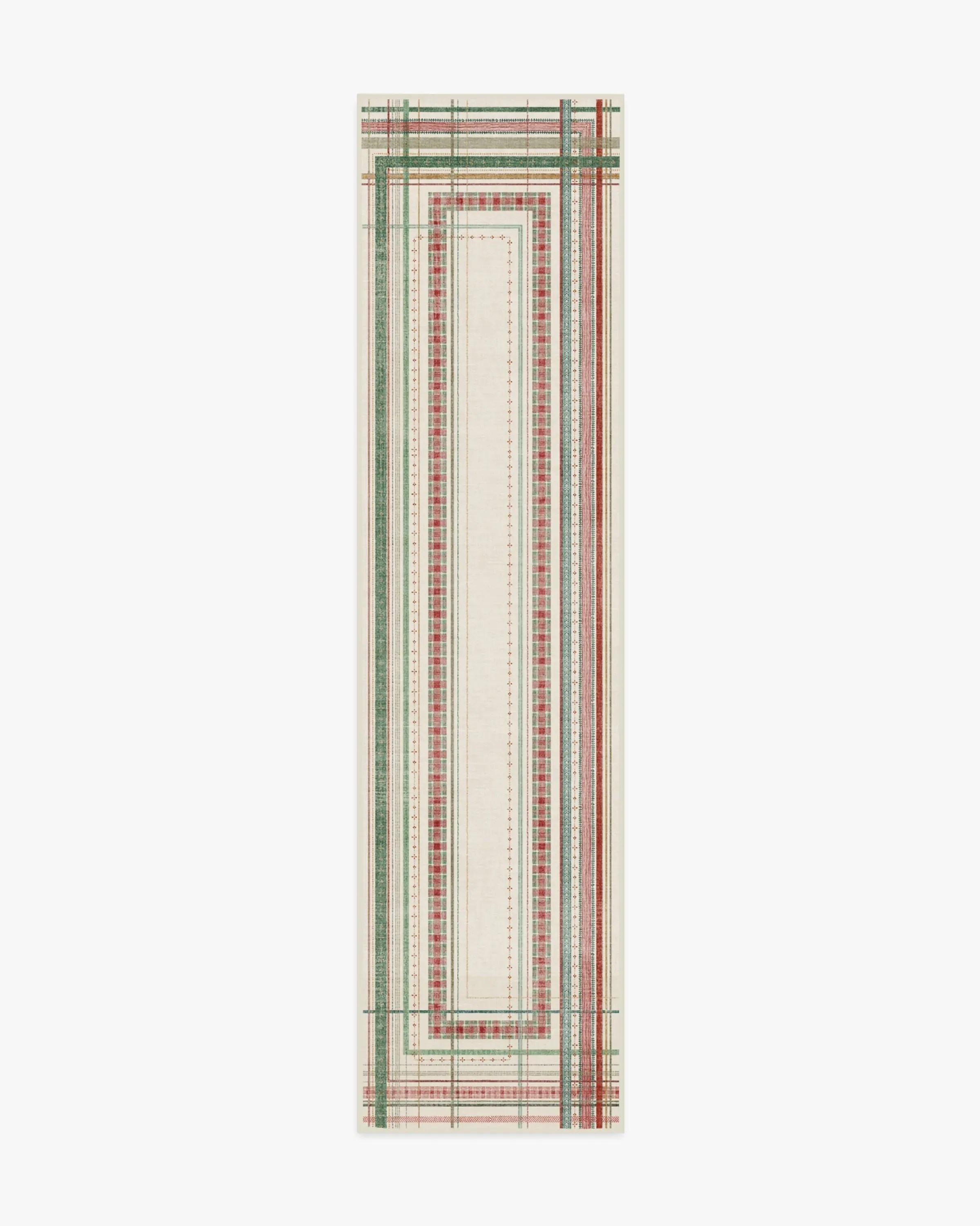 Runner Machine Washable Area Rug - Multicolor