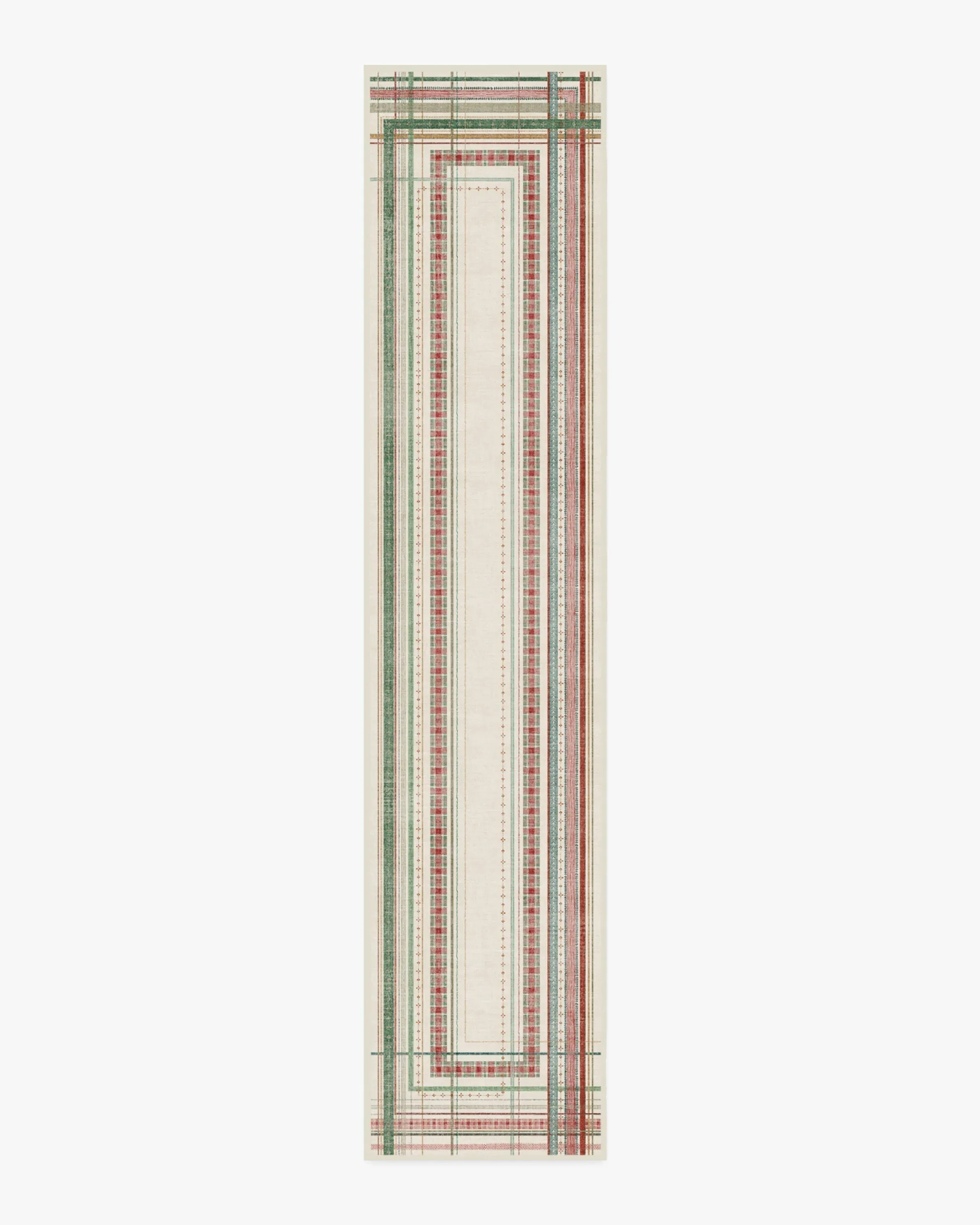 Runner Machine Washable Area Rug - Multicolor