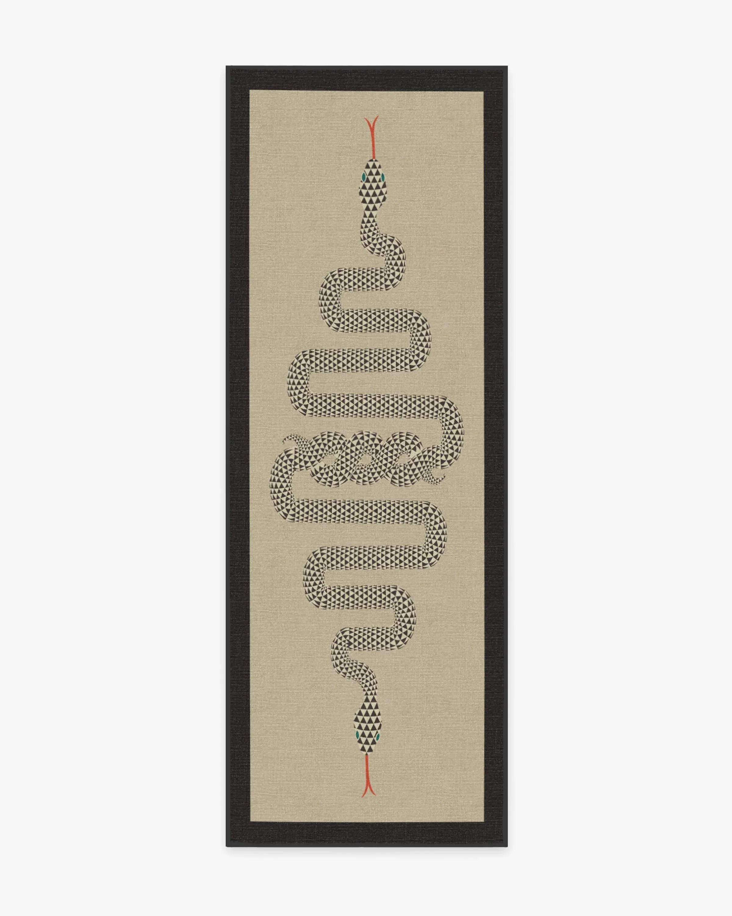Runner Machine Washable Area Rug - Neutral