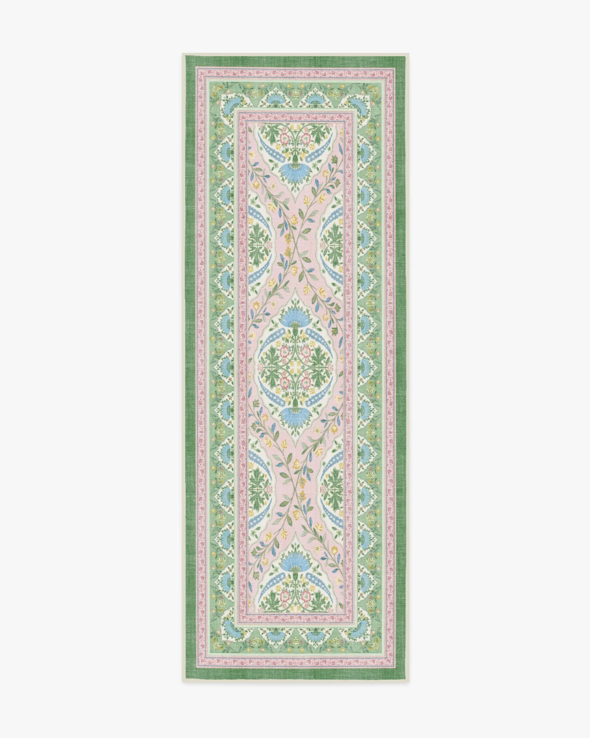 Runner Machine Washable Area Rug - Pink