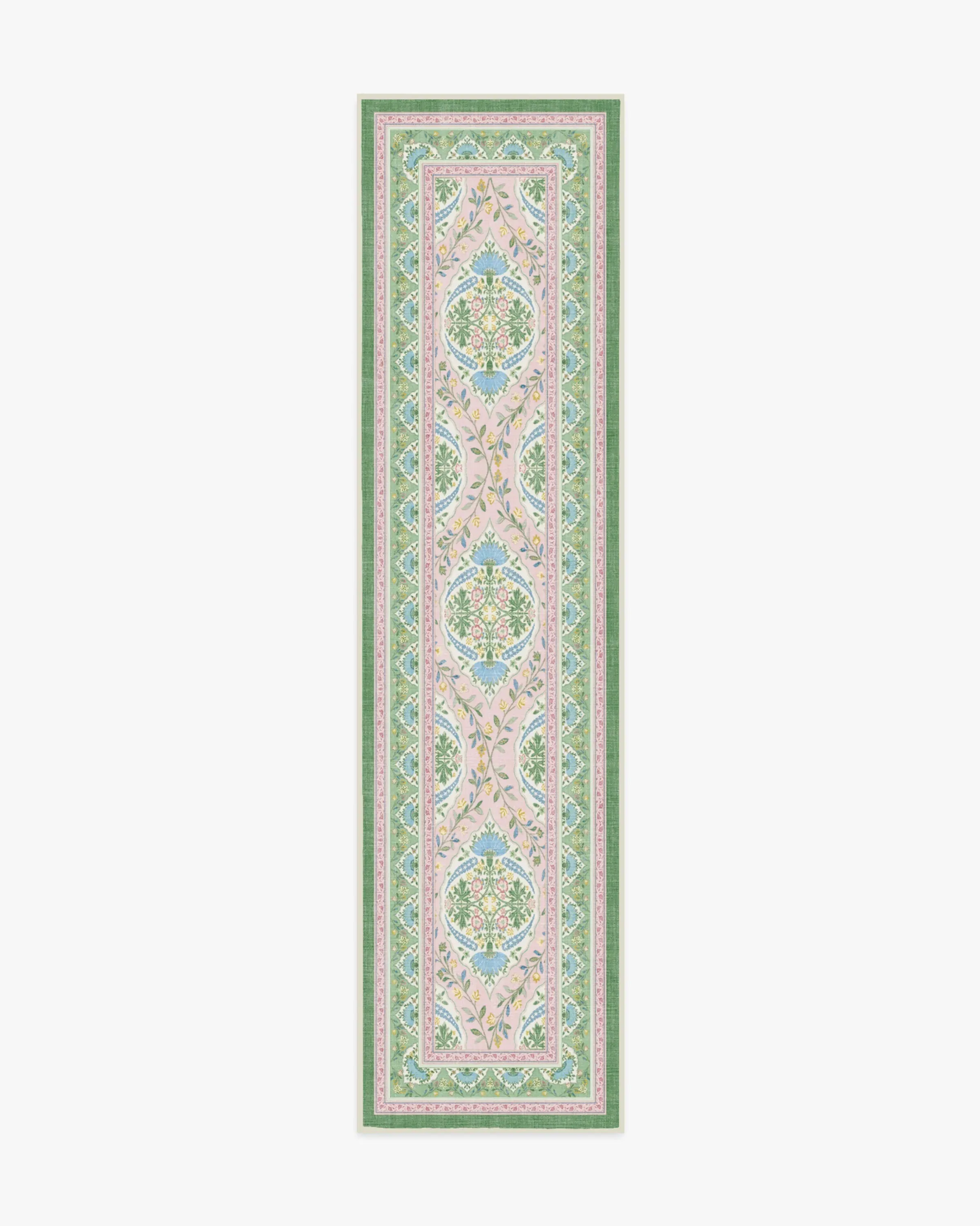Runner Machine Washable Area Rug - Pink