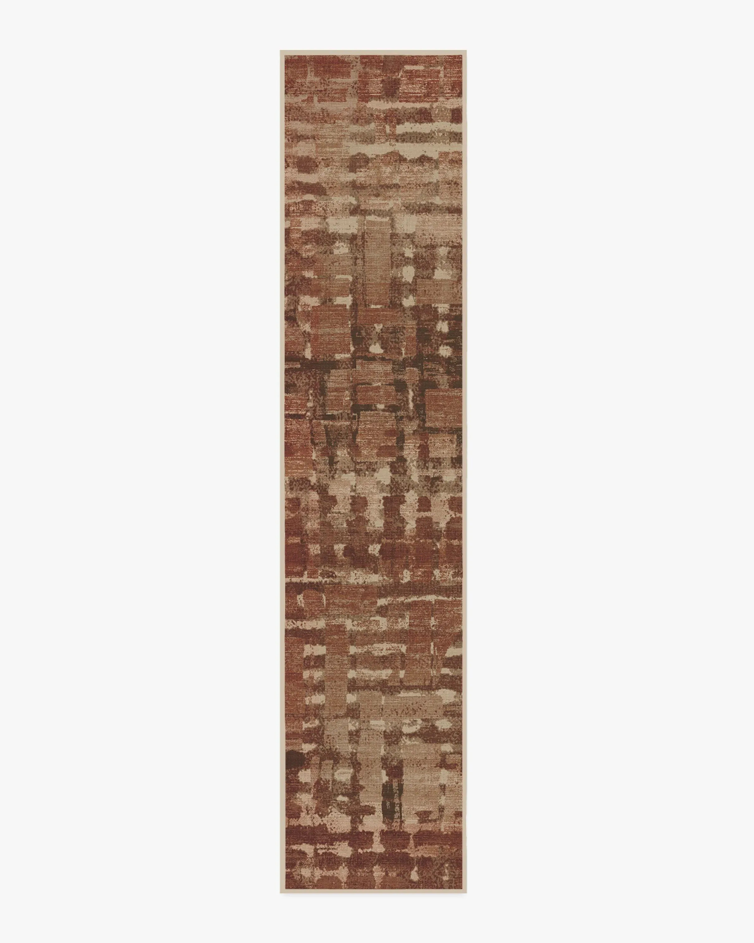 Runner Machine Washable Rug - Brown