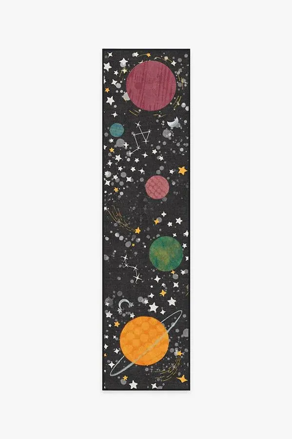 Runner Rug Machine Washable - Black