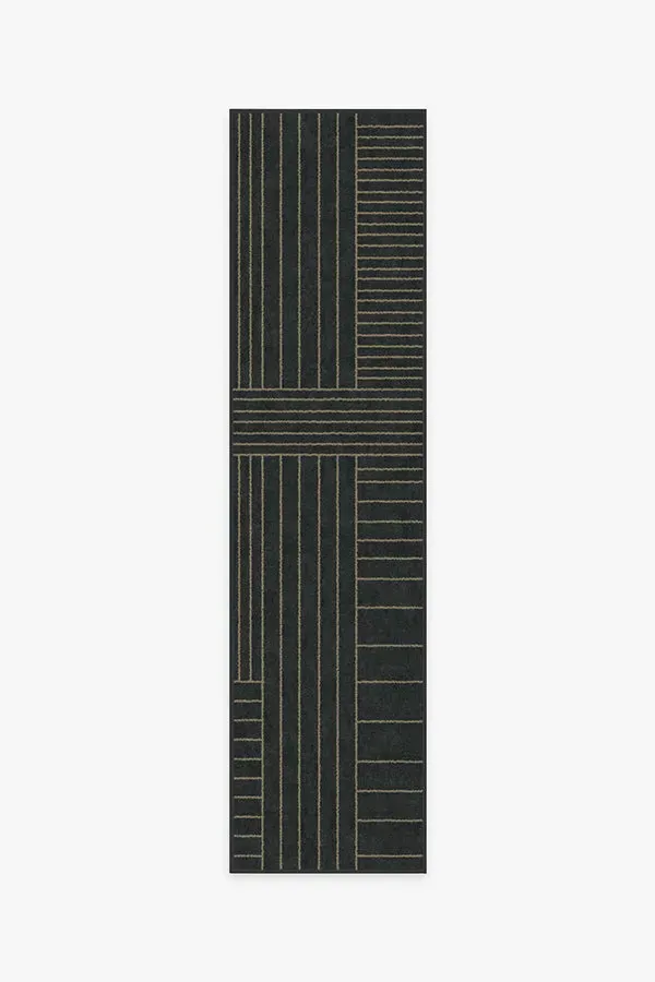 Runner Rug Machine Washable - Charcoal
