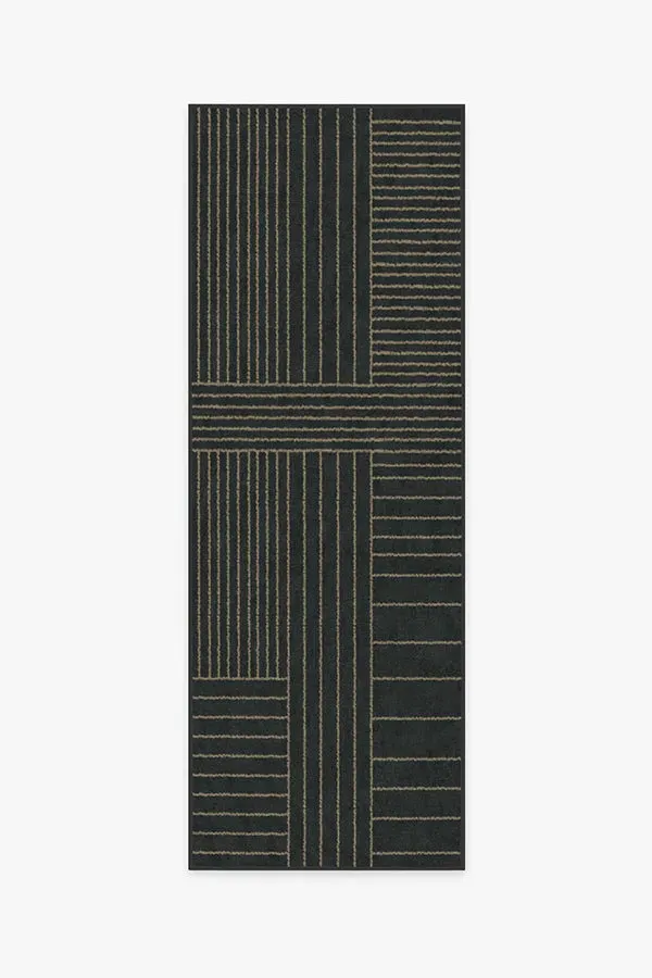 Runner Rug Machine Washable - Charcoal