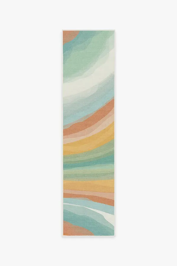 Runner Rug Machine Washable - Copper Jade